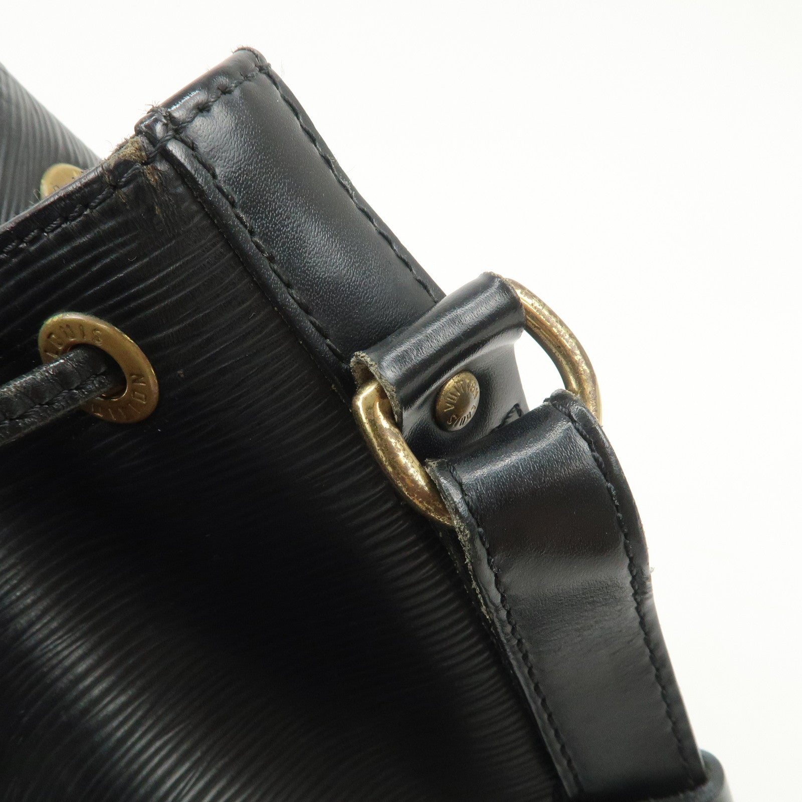 Louis Vuitton Epi Petit Noe Shoulder Bag Noir Black M59012