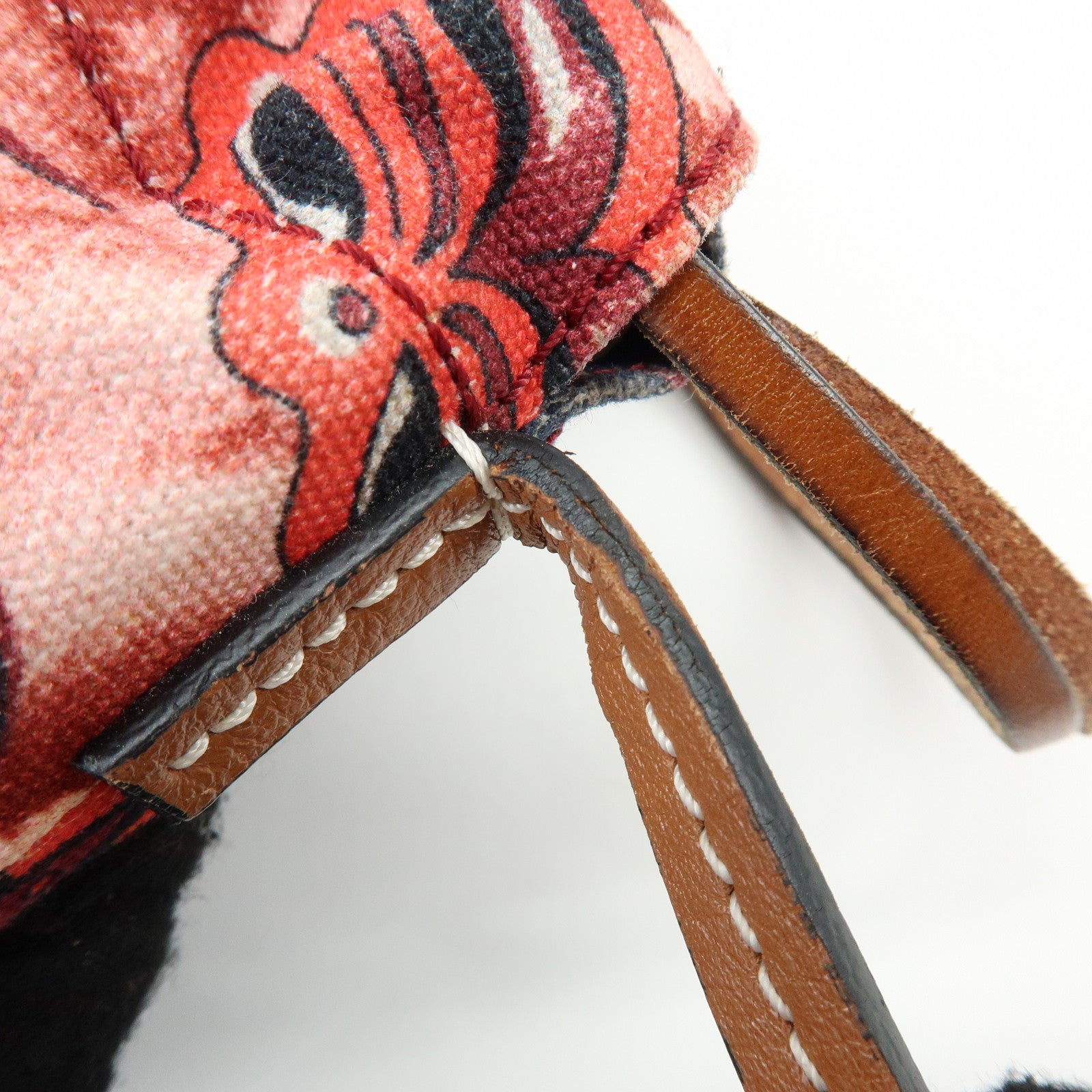 LOEWE Anagram Canvas Leather Shoulder Bag Paula’s Ibiza Collection