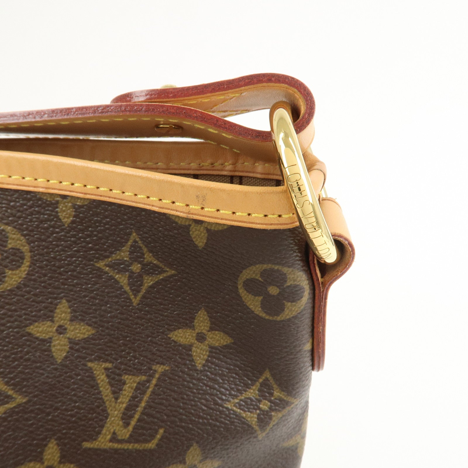 Louis Vuitton Monogram Delightful PM Shoulder Bag Brown M40352