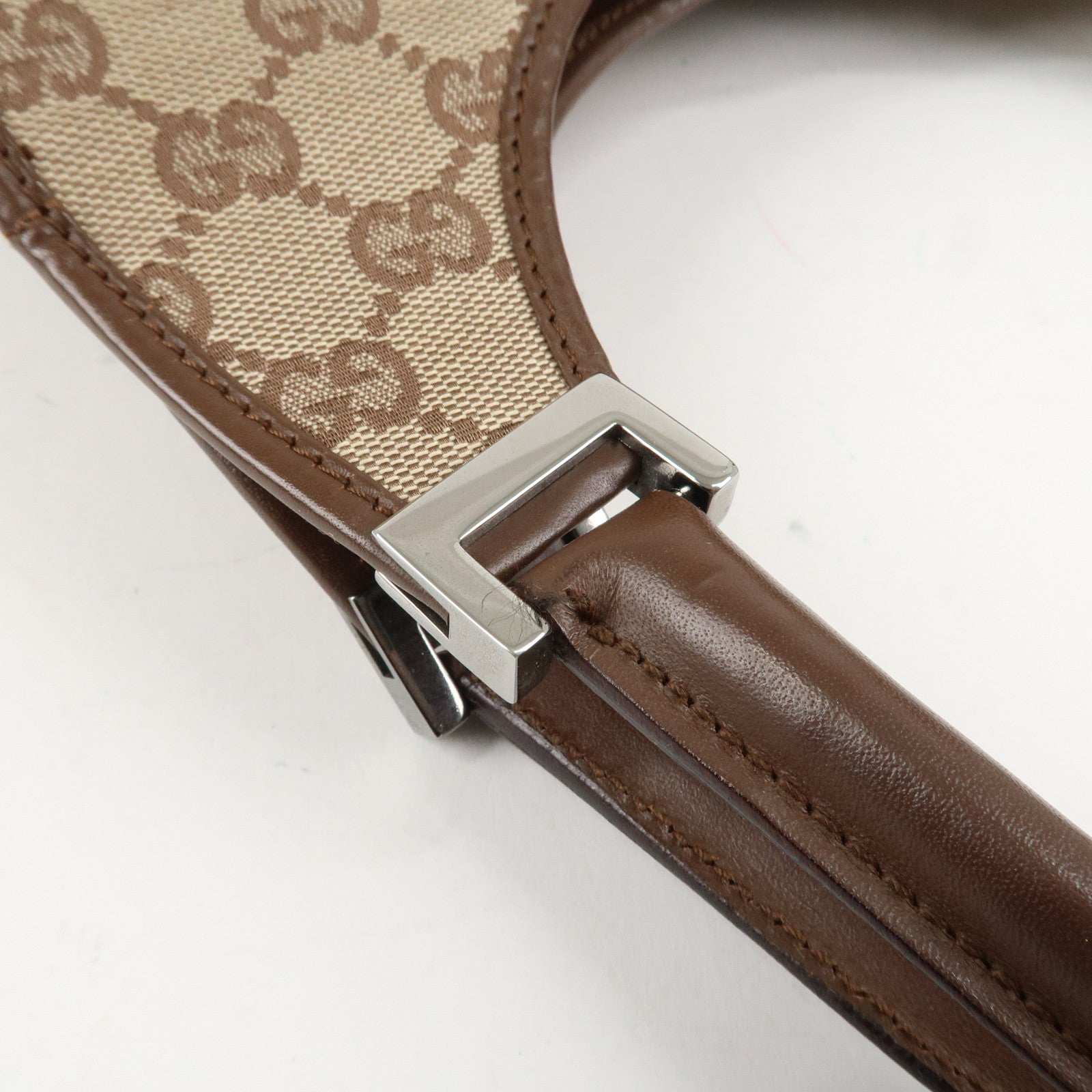 GUCCI Jackie Leather Shoulder Bag Hand Bag Black 002.1067 Used