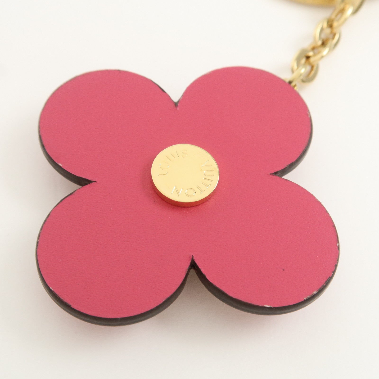 Louis Vuitton Porte Cles Blooming Flower Bag Charm Key Chain M63084