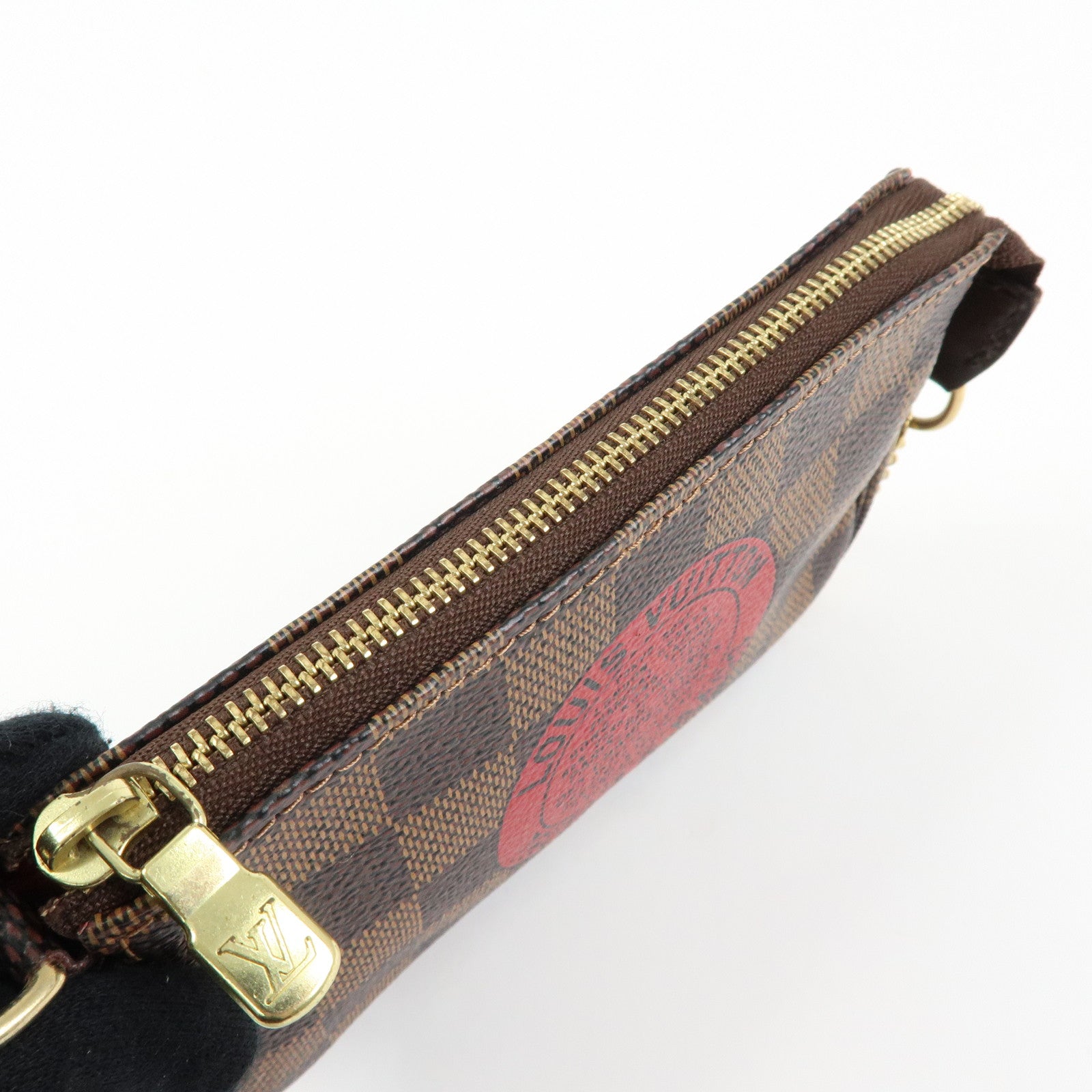 Louis Vuitton Damier T&B Mini Pochette Accessoires Pouch N58011