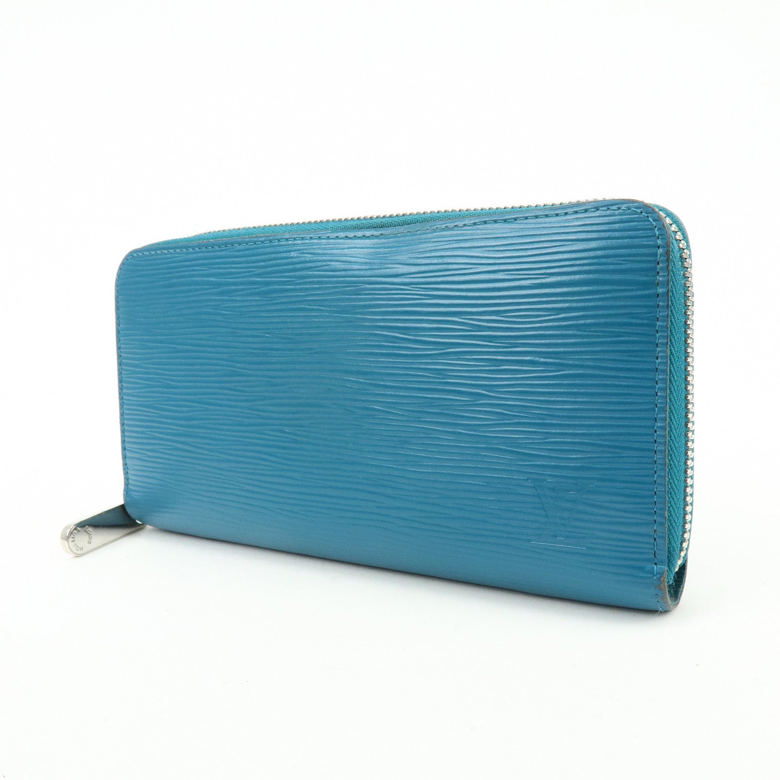 Louis Vuitton Epi Leather Zippy Long Wallet Cyan M60311