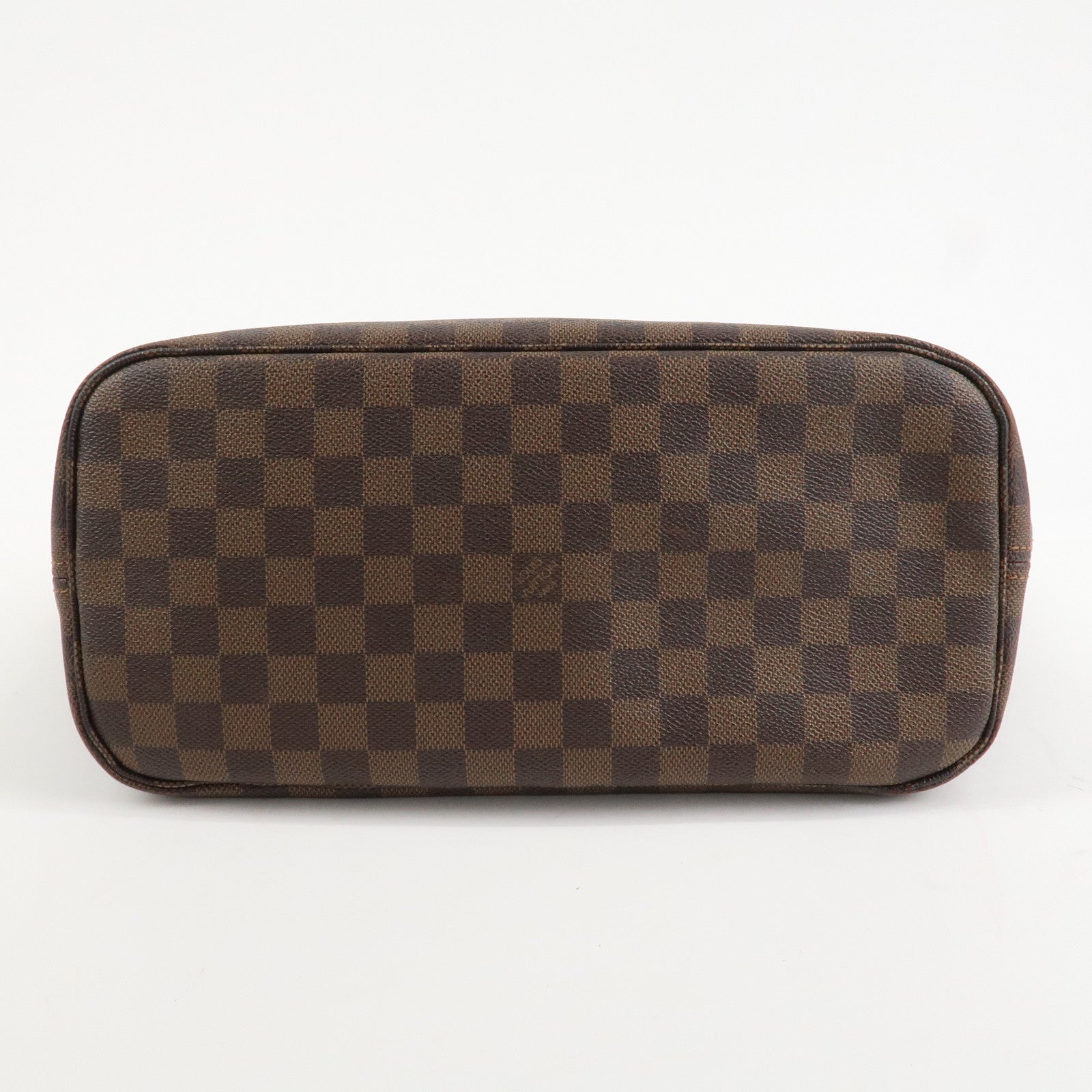 Louis Vuitton Damier Ebene Canvas Neverfull MM Tote Bag N51105 Used