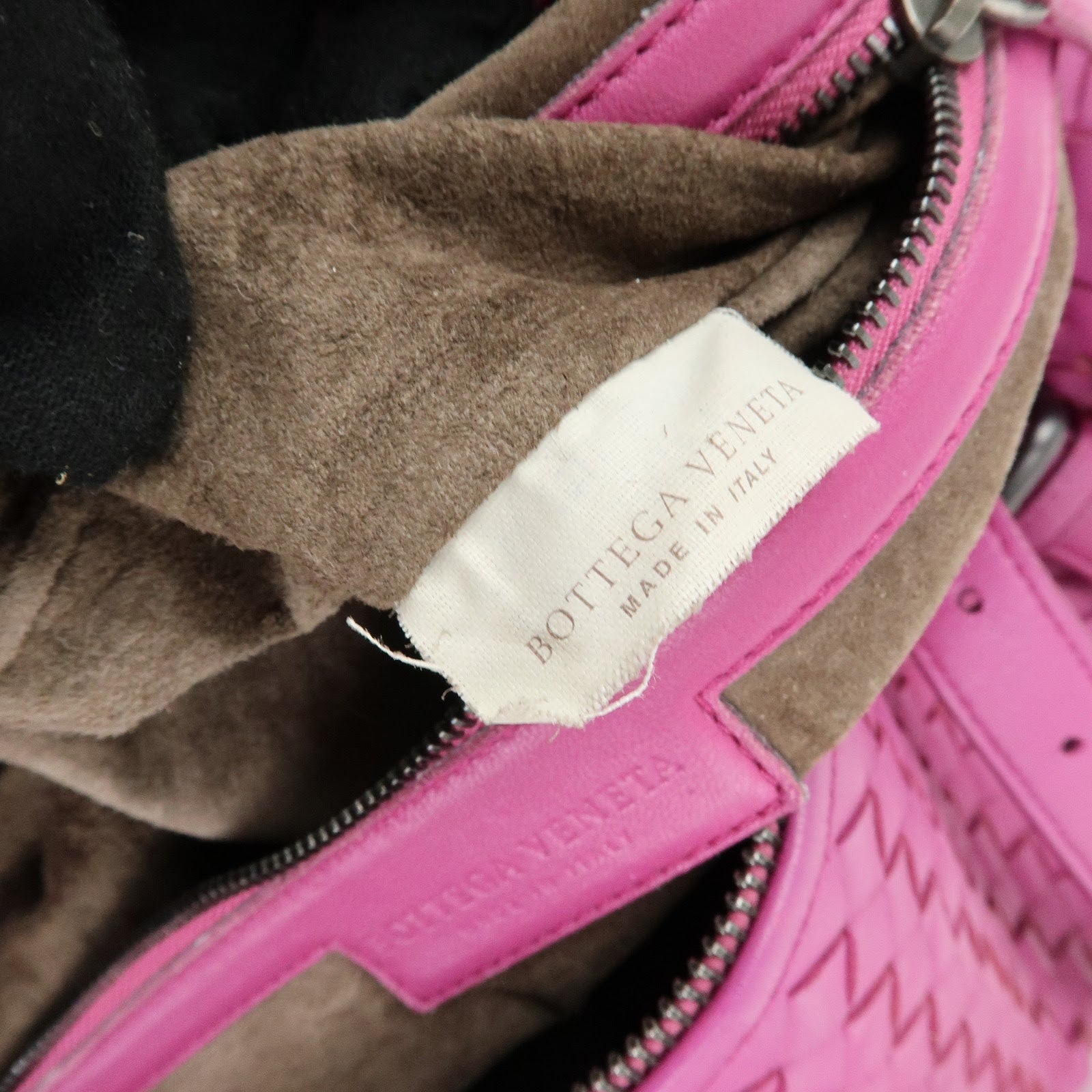 BOTTEGA VENETA Intrecciato Nappa Leather Boston Bag Pink 272801