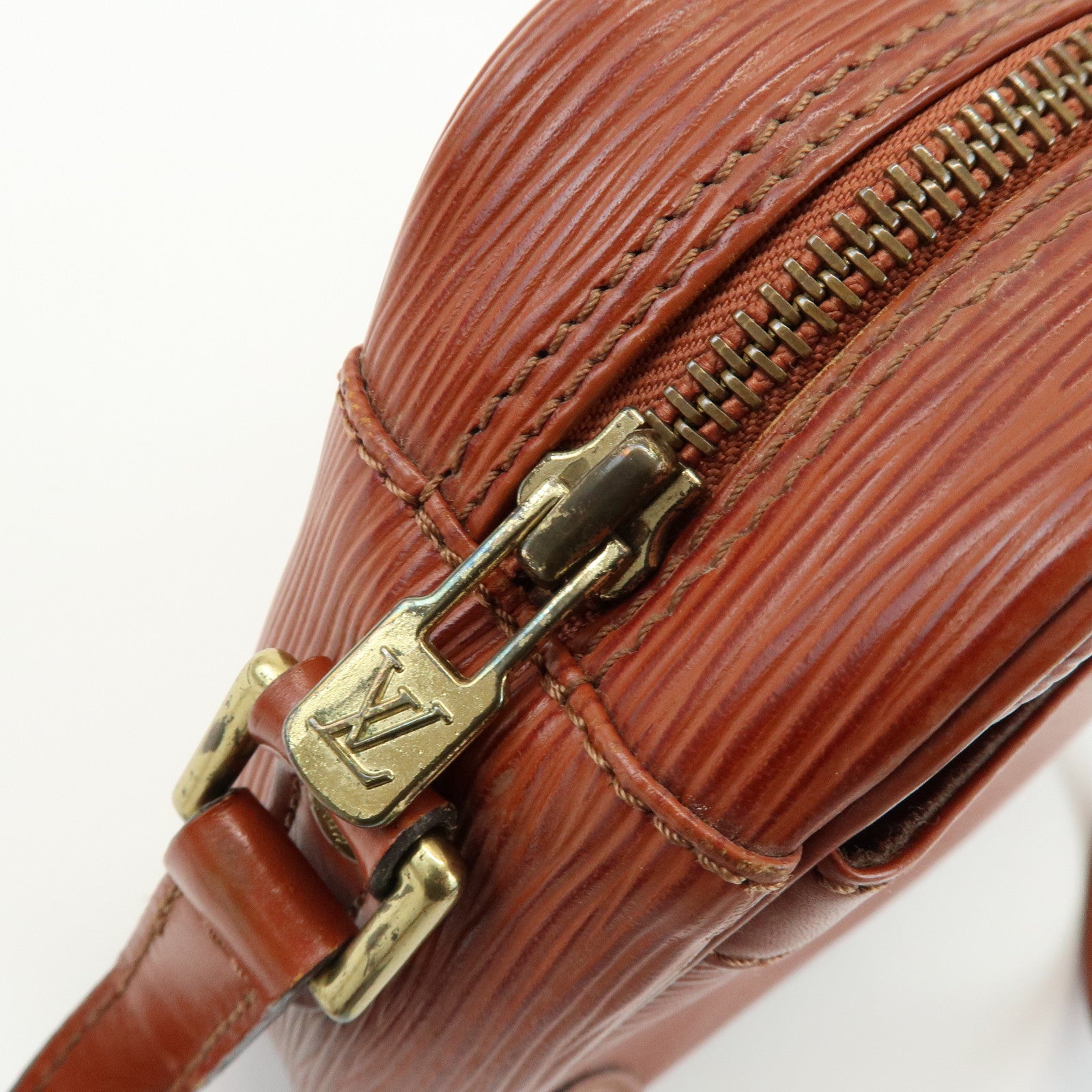 Louis Vuitton Epi Trocadero 24 Shoulder Bag Brown M52313