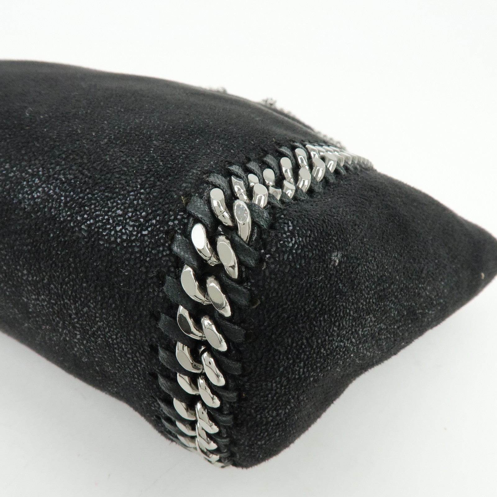 STELLA MCCARTNEY Falabella Polyester 2Way Bag Black Yellow