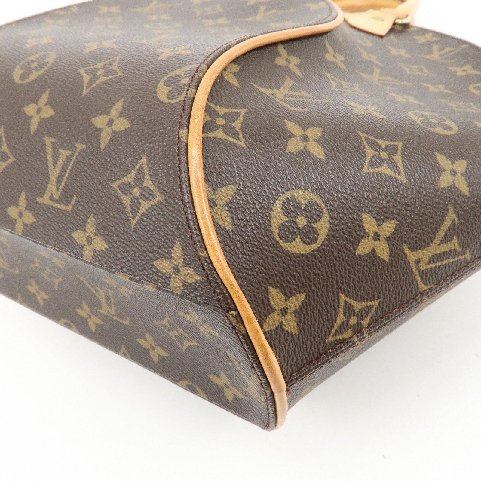 Louis Vuitton Monogram Ellipse MM Hand Bag Brown M51126