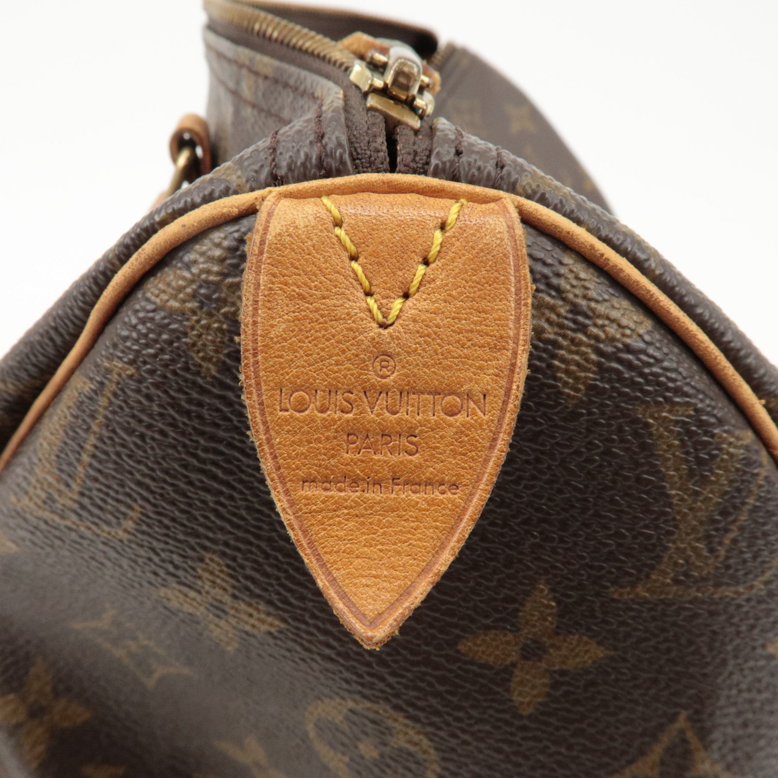 Louis Vuitton Monogram Speedy 30 Hand Bag Boston Bag M41526 Used