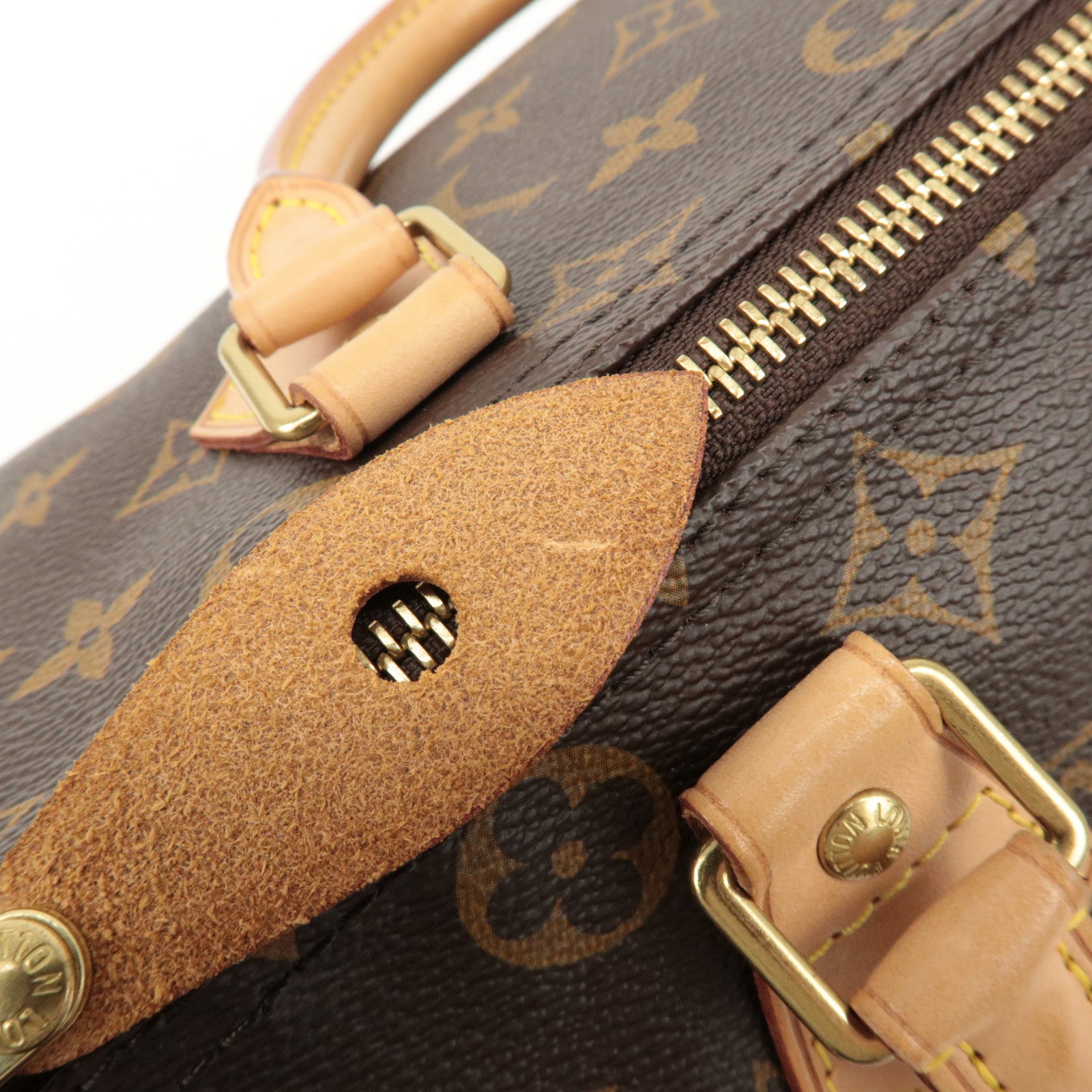 Louis Vuitton Monogram Speedy 30 Hand Bag Boston Bag M41526 Used