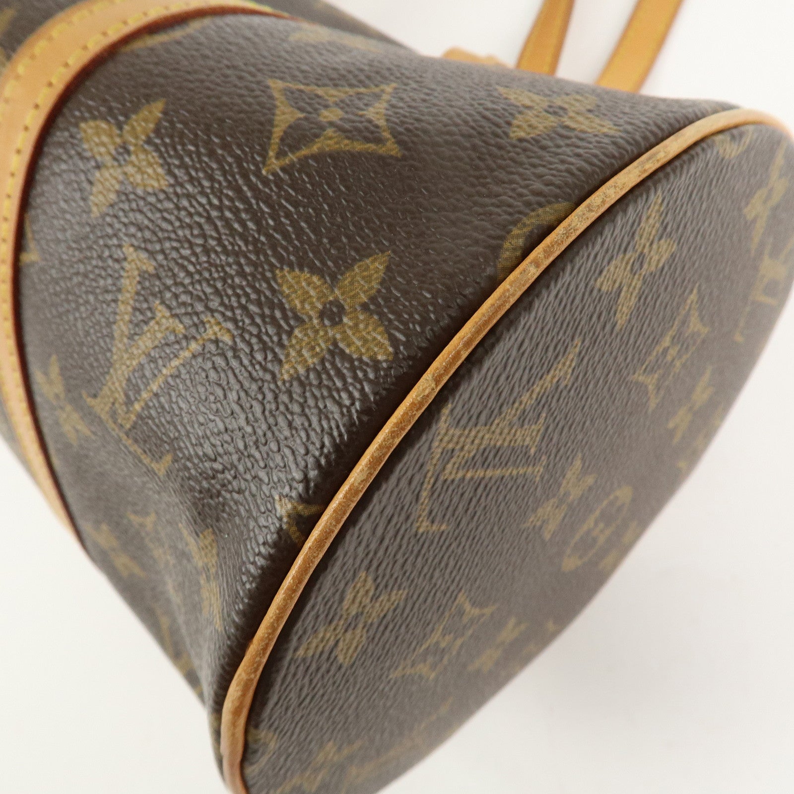 Louis Vuitton Monogram Papillon 30 Hand Bag New Style Brown M51385