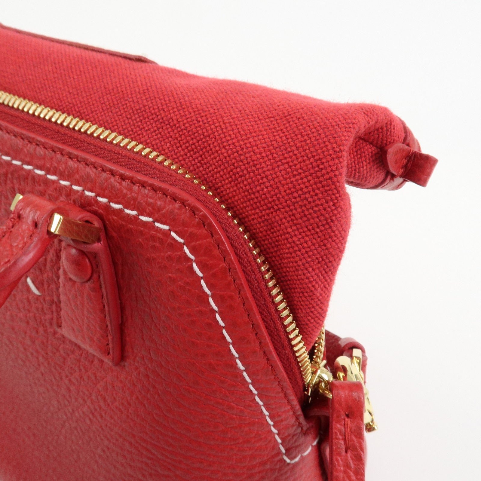 Maison Margiela 5AC Grained Calf Leather 2 Way Red S56WG0082