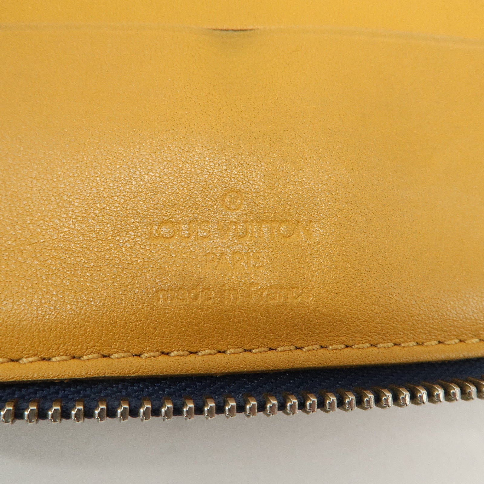 LLouis Vuitton Monogram Denim Mini Zippy Wallet Blue M95342