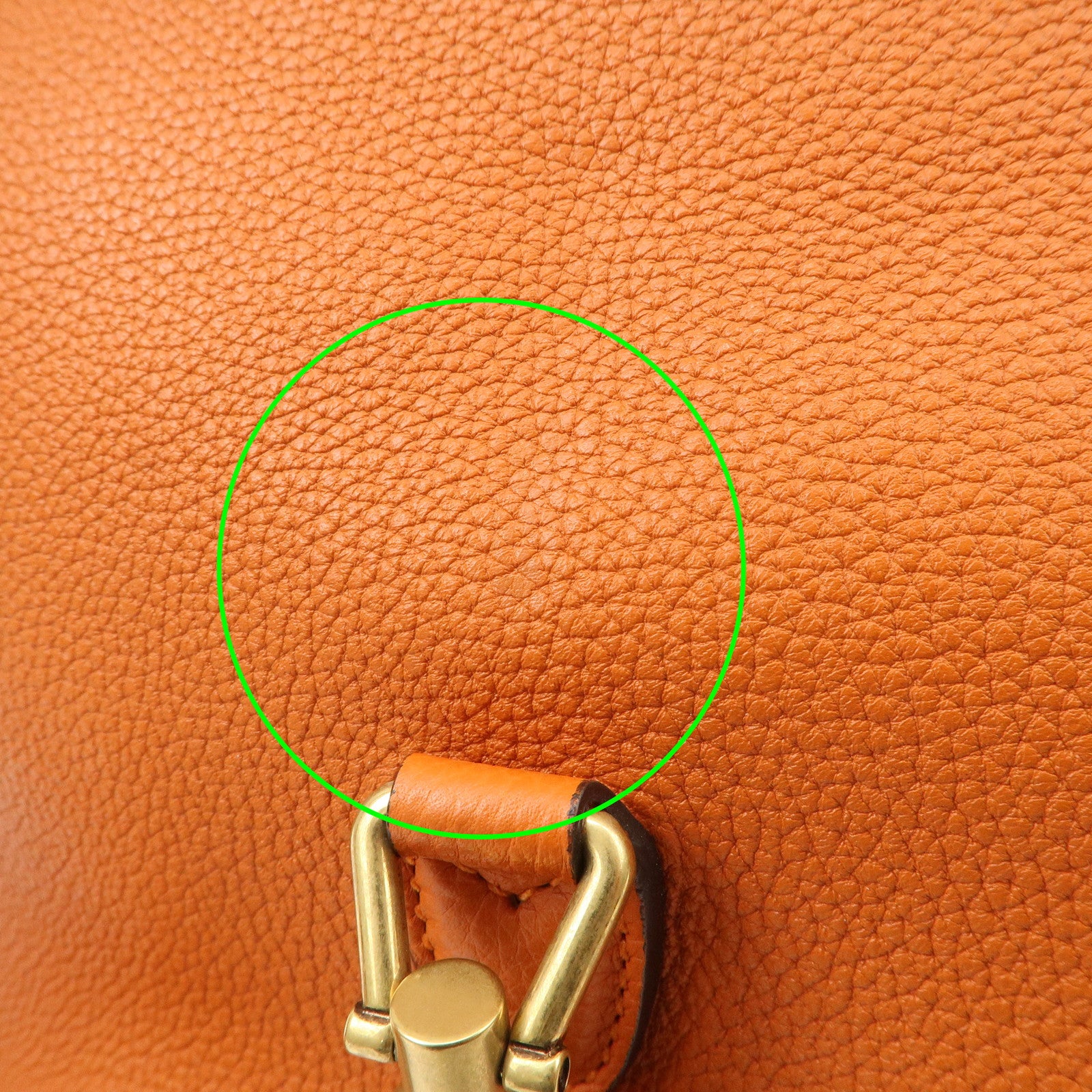 GUCCI New Jackie Leather Shoulder Bag Crossbody Bag Orange 380579 Used