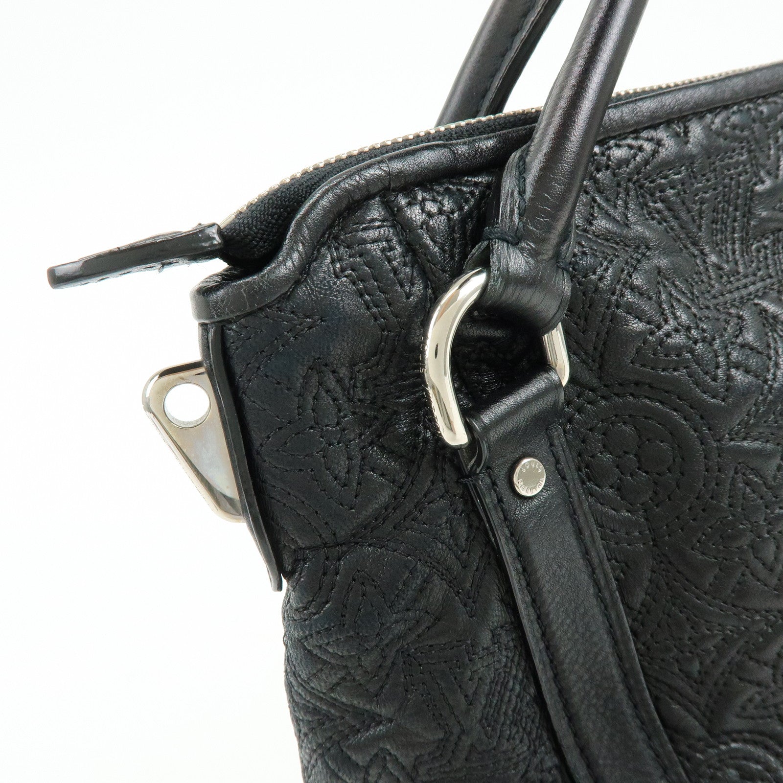 Louis Vuitton Monogram Antheia Ixia MM Hand Bag Noir M97071