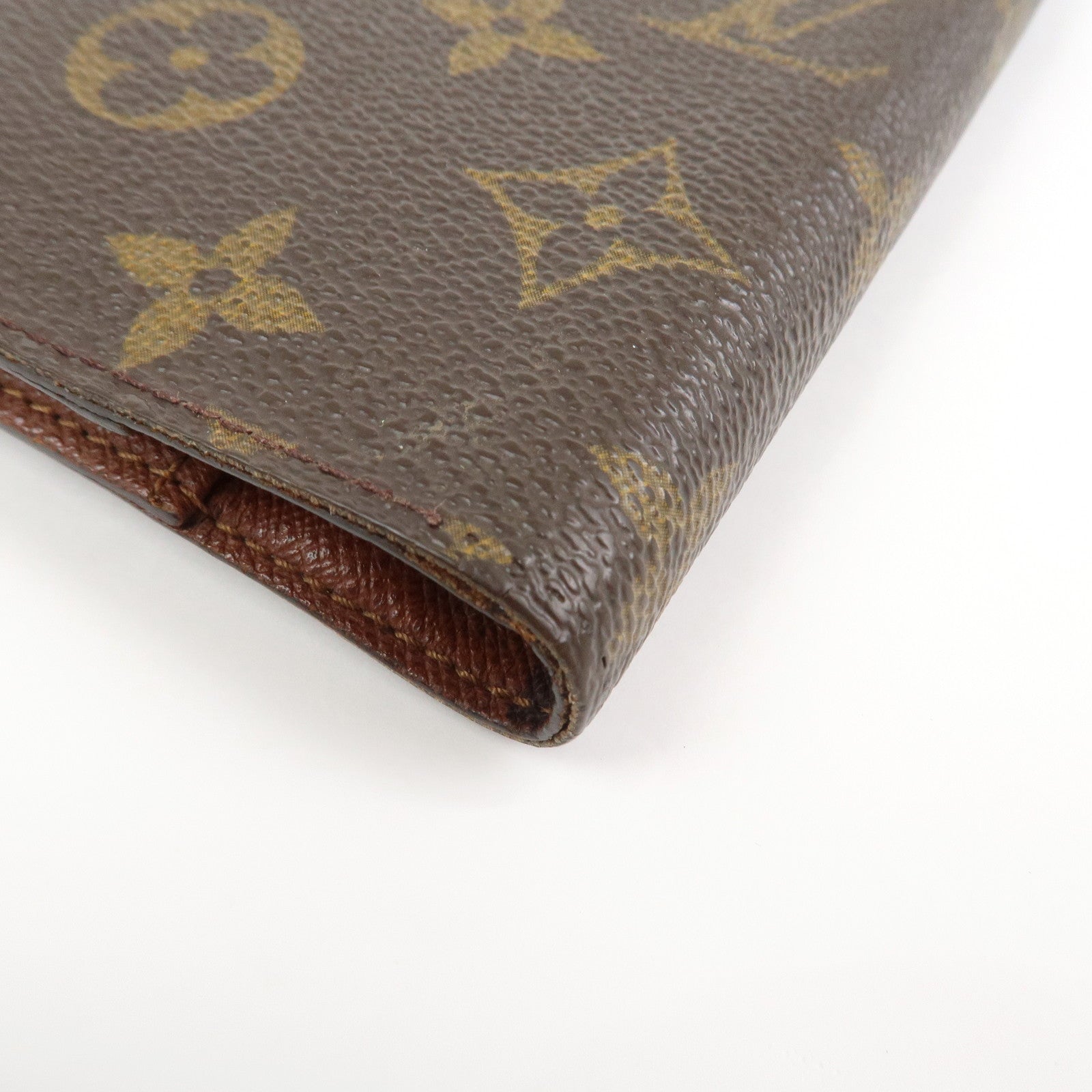 Louis Vuitton Monogram Agenda PM Planner Cover Brown R20005