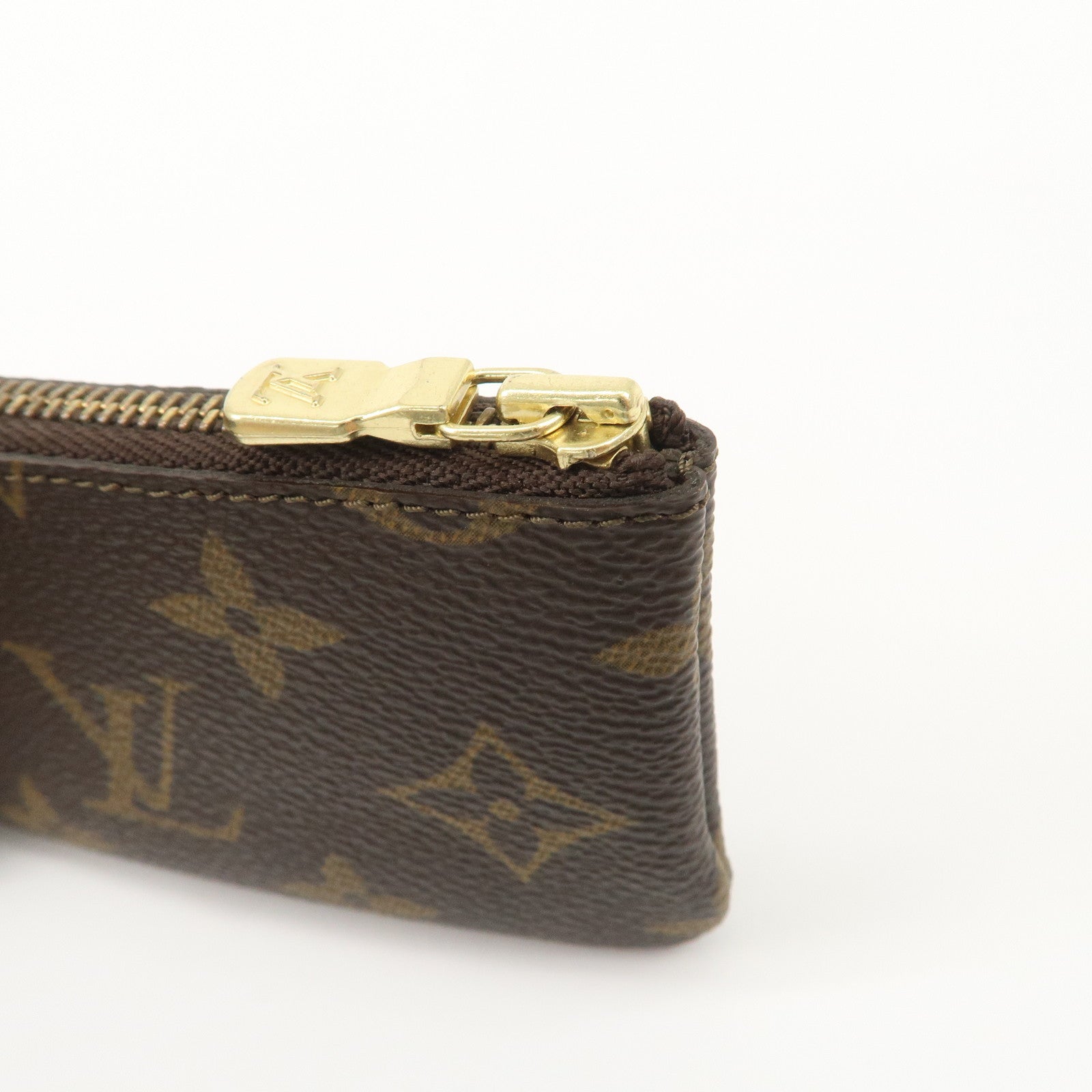 Louis Vuitton Monogram Pochette Cles Coin Case Key Case M62650