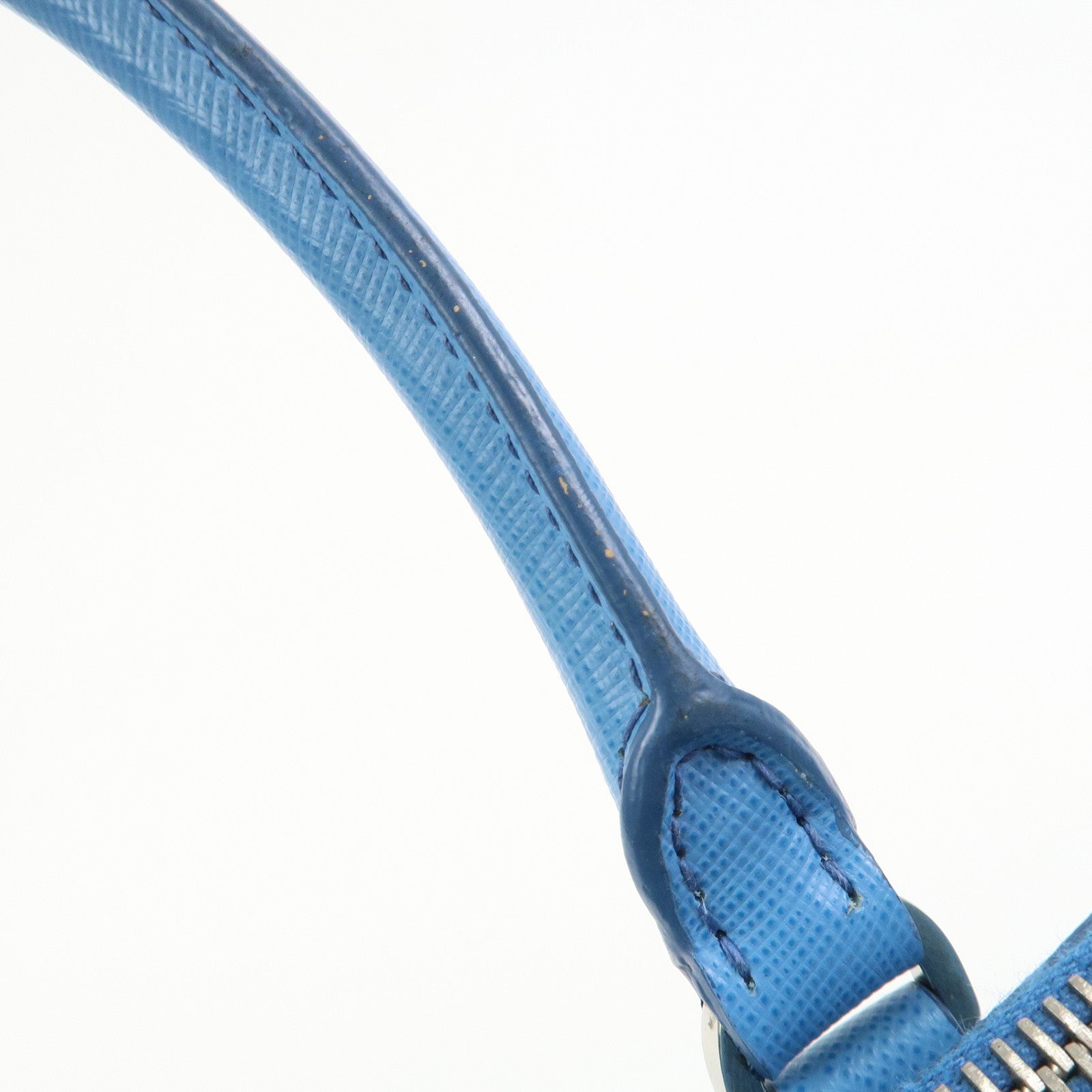 PRADA Traingle Logo Galleria 2Way Shoulder Bag Hand Bag 1BA863