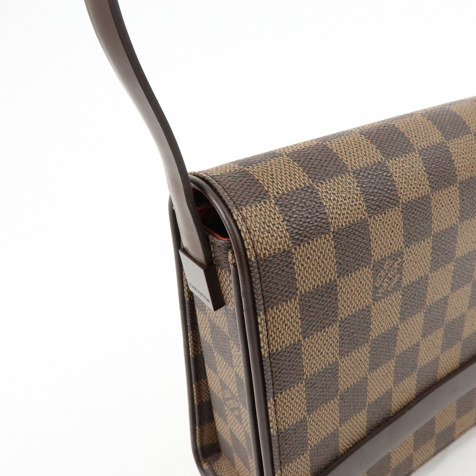Louis Vuitton Damier Ebene Tribeca Long Shoulder Hand Bag N51160