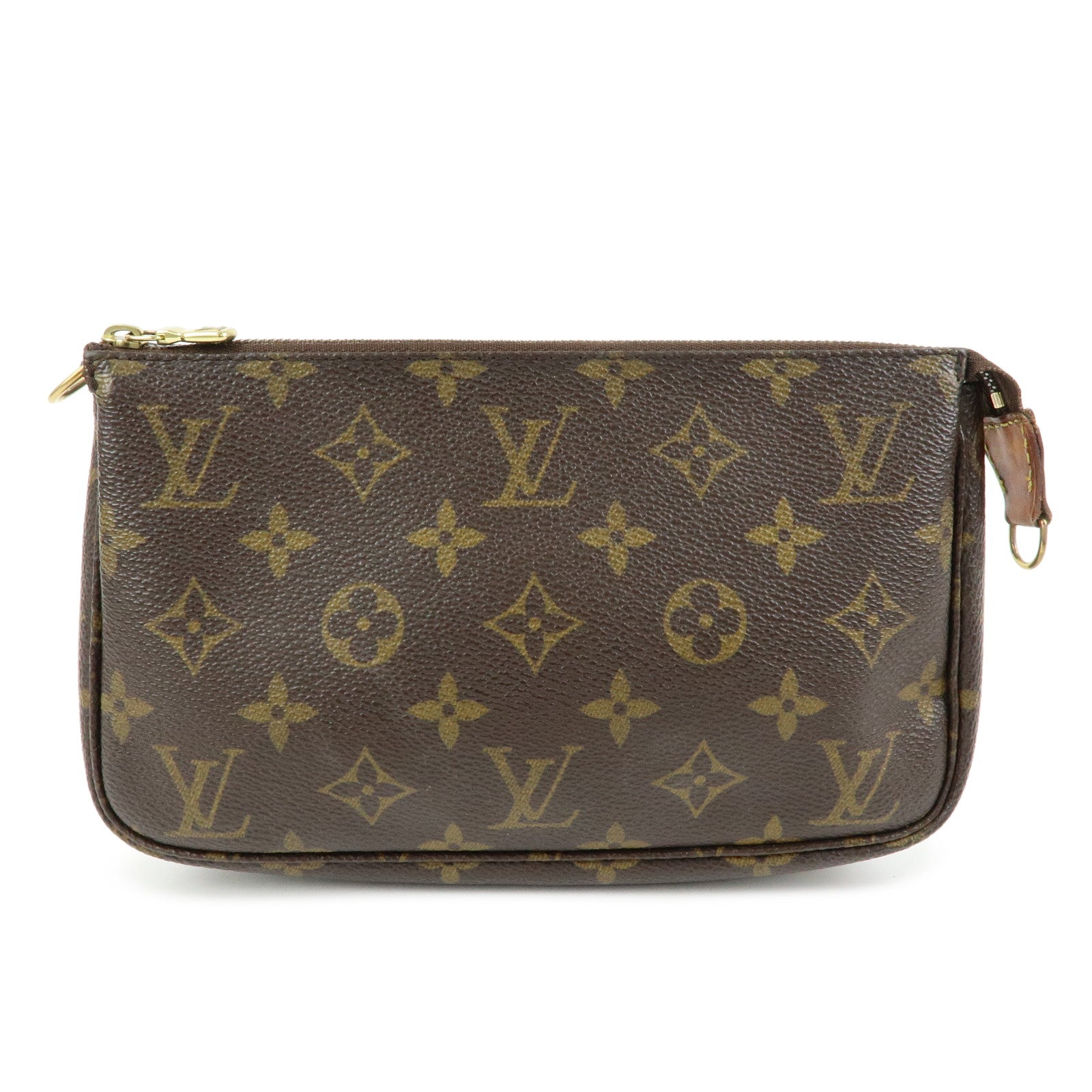 Louis Vuitton Monogram Pochette Accessoires Pouch Hand Bag M51980