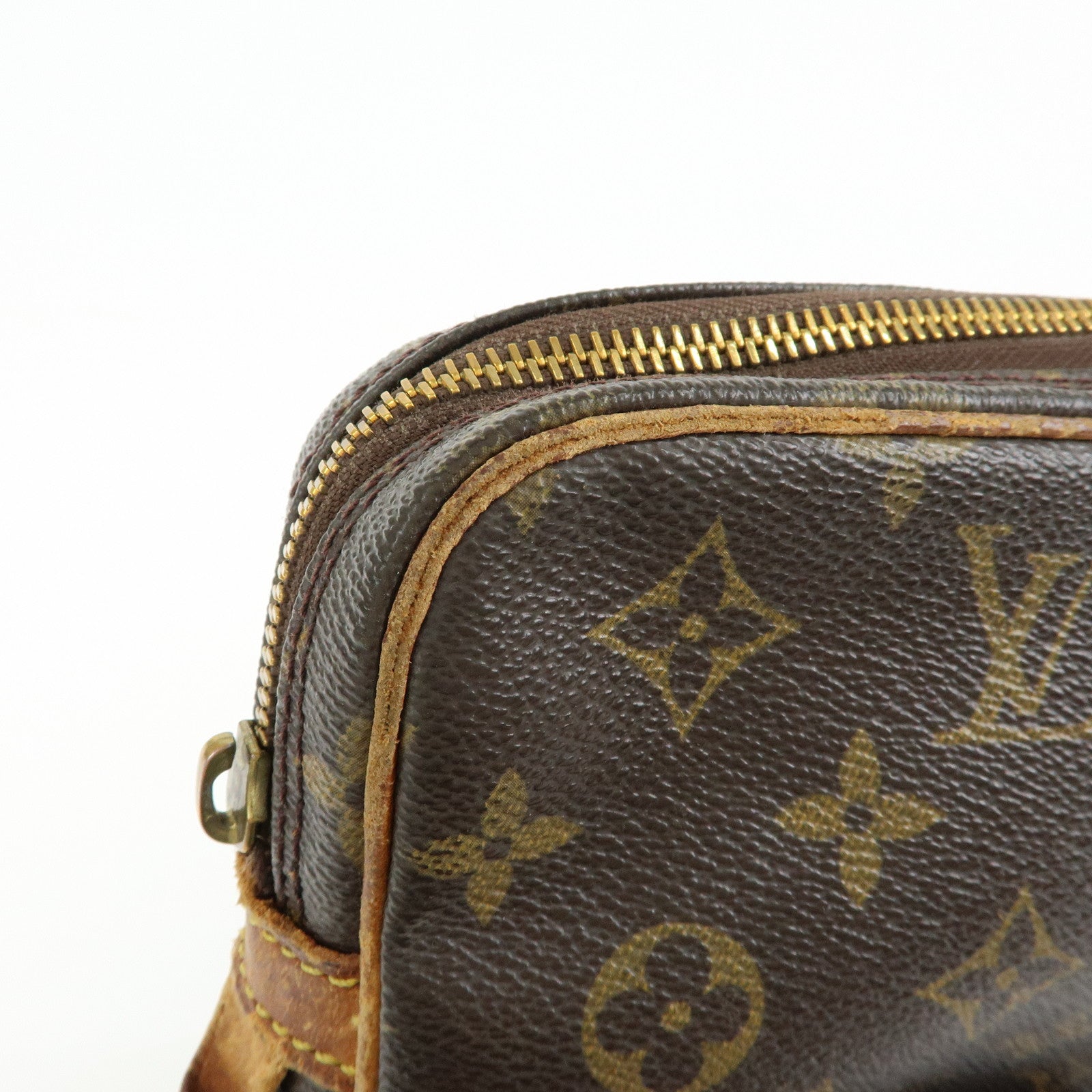 Louis Vuitton Monogram Pochette Marly Bandouliere Bag Brown M51828
