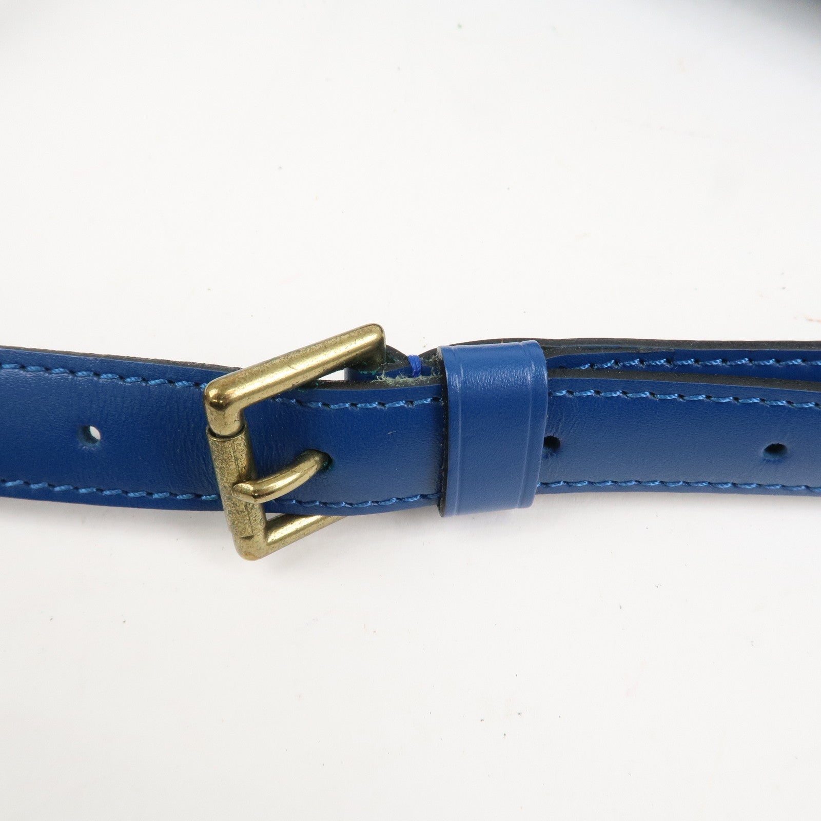 Louis Vuitton Epi Saint Cloud Shoulder Bag Toledo Blue M52195