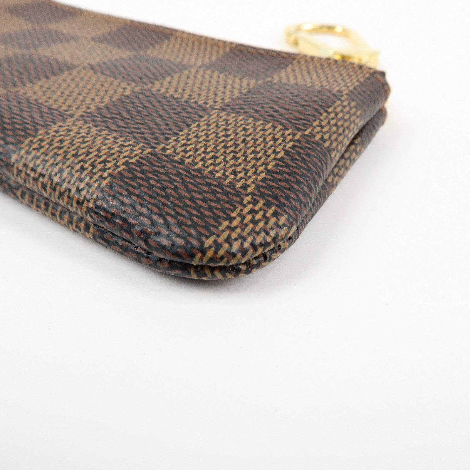 Louis Vuitton Damier Canvas Pochette Cles Damier Ebene N62658
