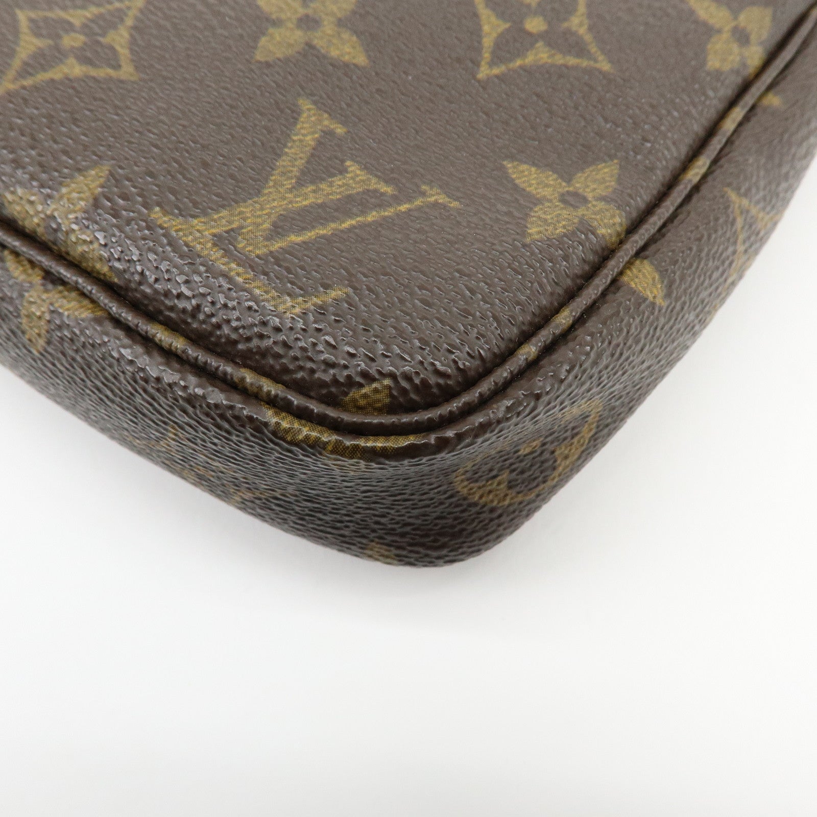 Louis Vuitton Monogram Pochette Accessoires Pouch Hand Bag M51980
