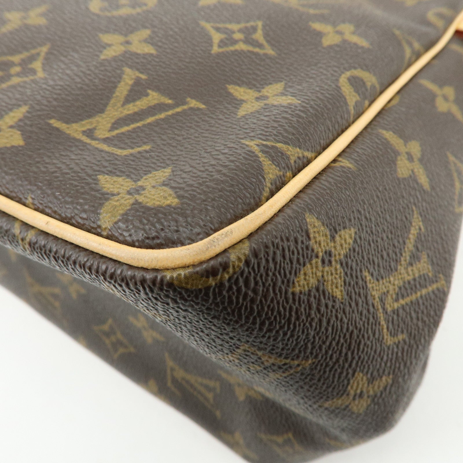 Louis Vuitton Monogram Batignolles Tote Bag Hand Bag Brown M51156