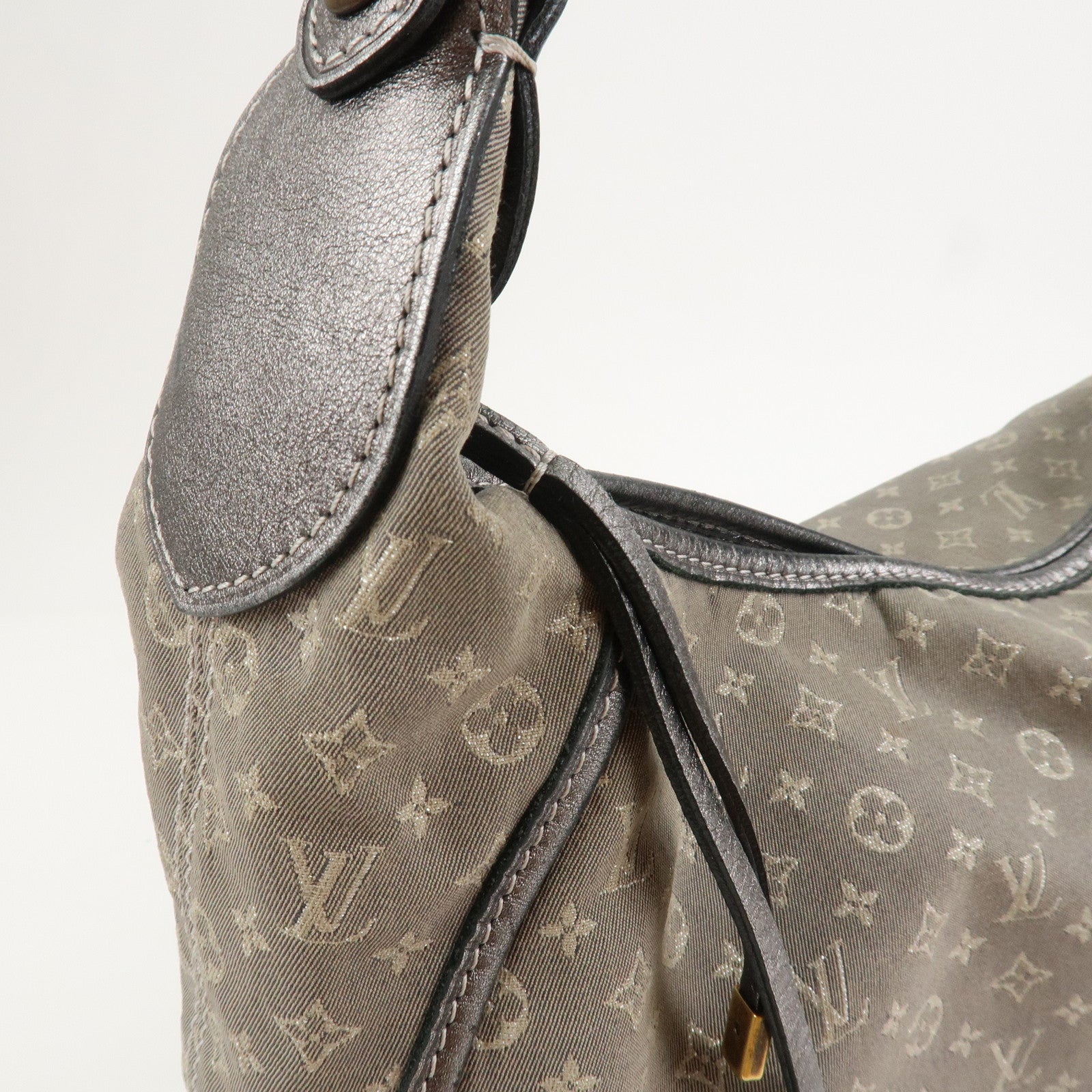 Louis Vuitton Monogram Mini Lin Manon MM ShoulderBag Platine M95618