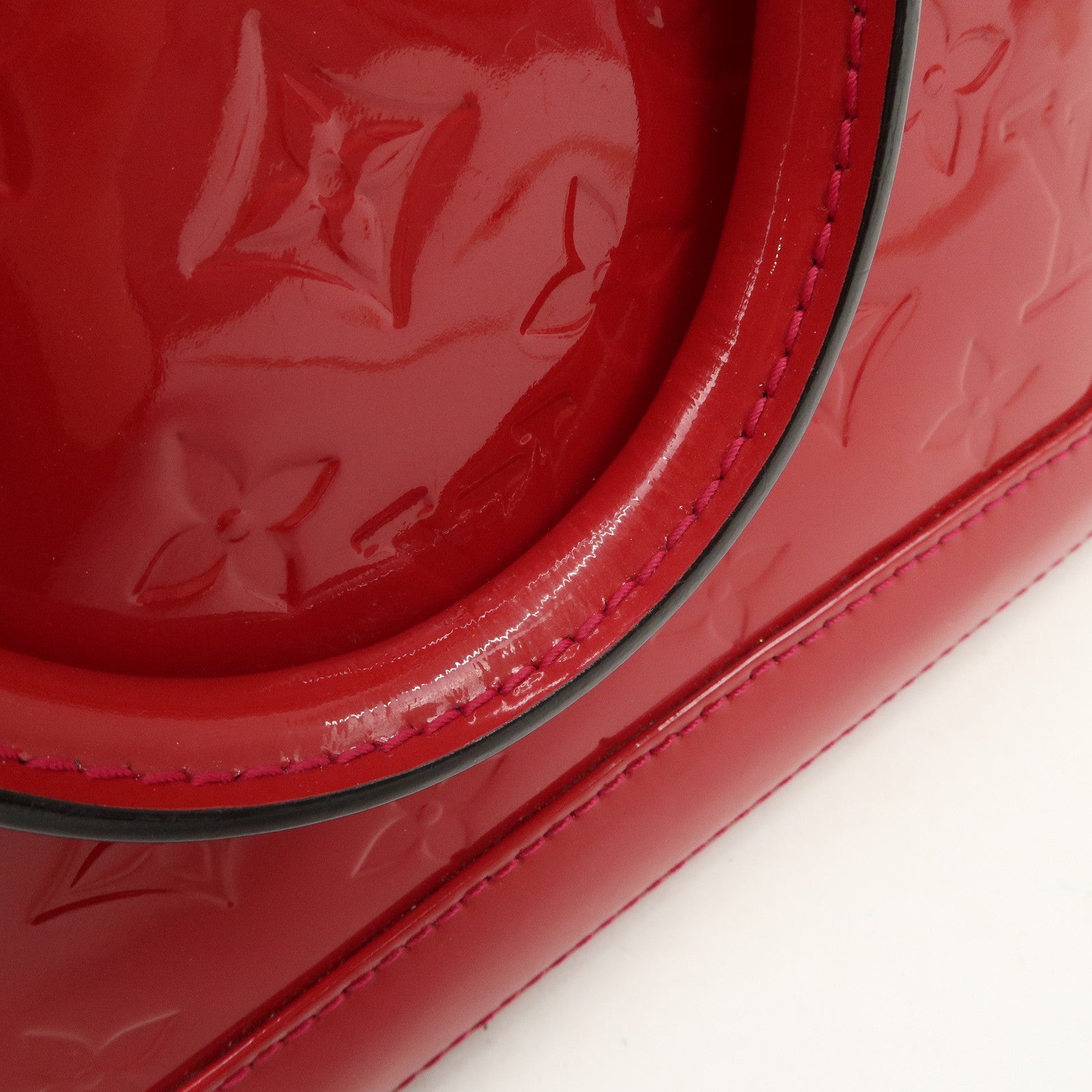 Louis Vuitton Monogram Vernis Leather Alma BB 2Way Shoulder Bag Used