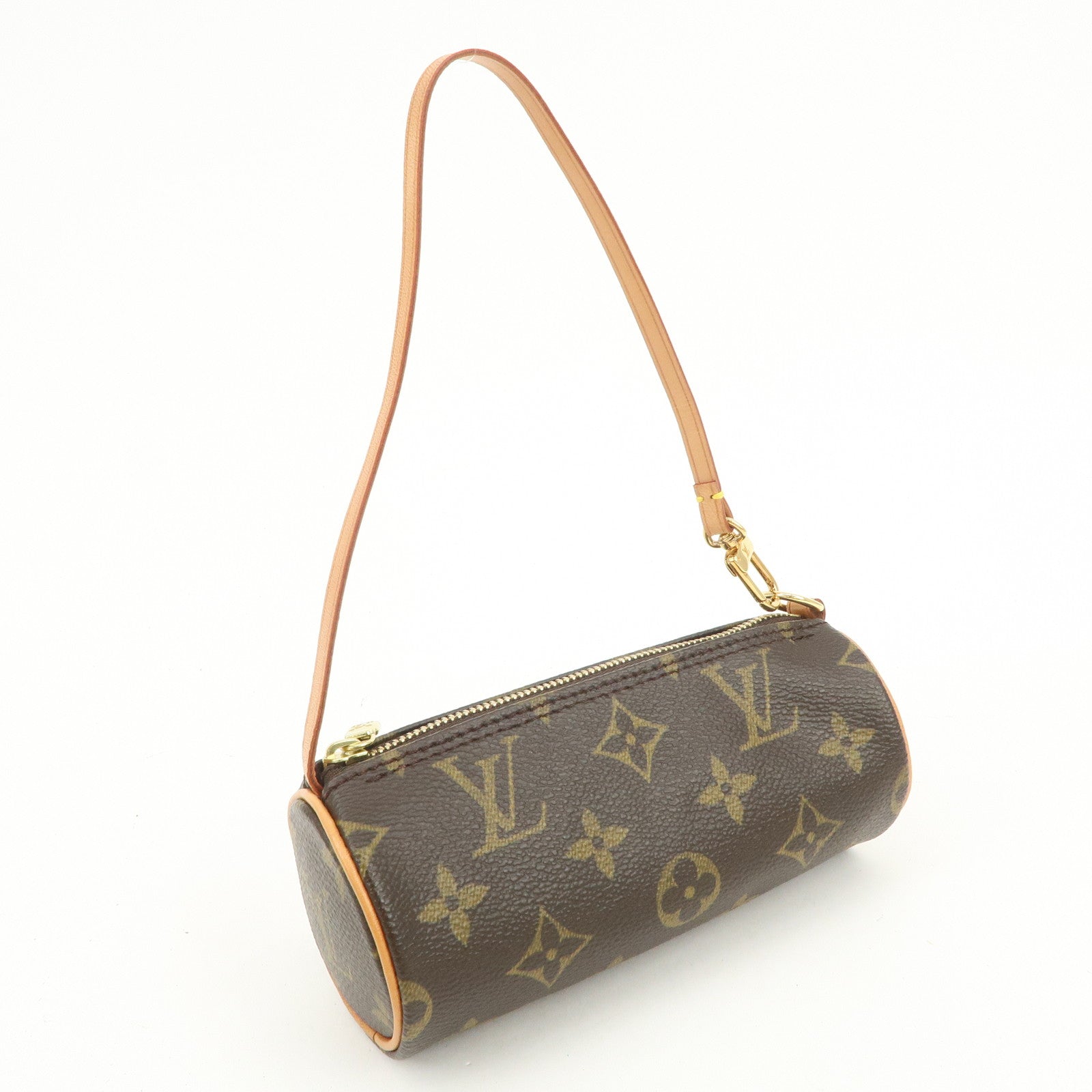 Louis Vuitton Mini Pouch for Monogram Papillon Bag New Style Brown