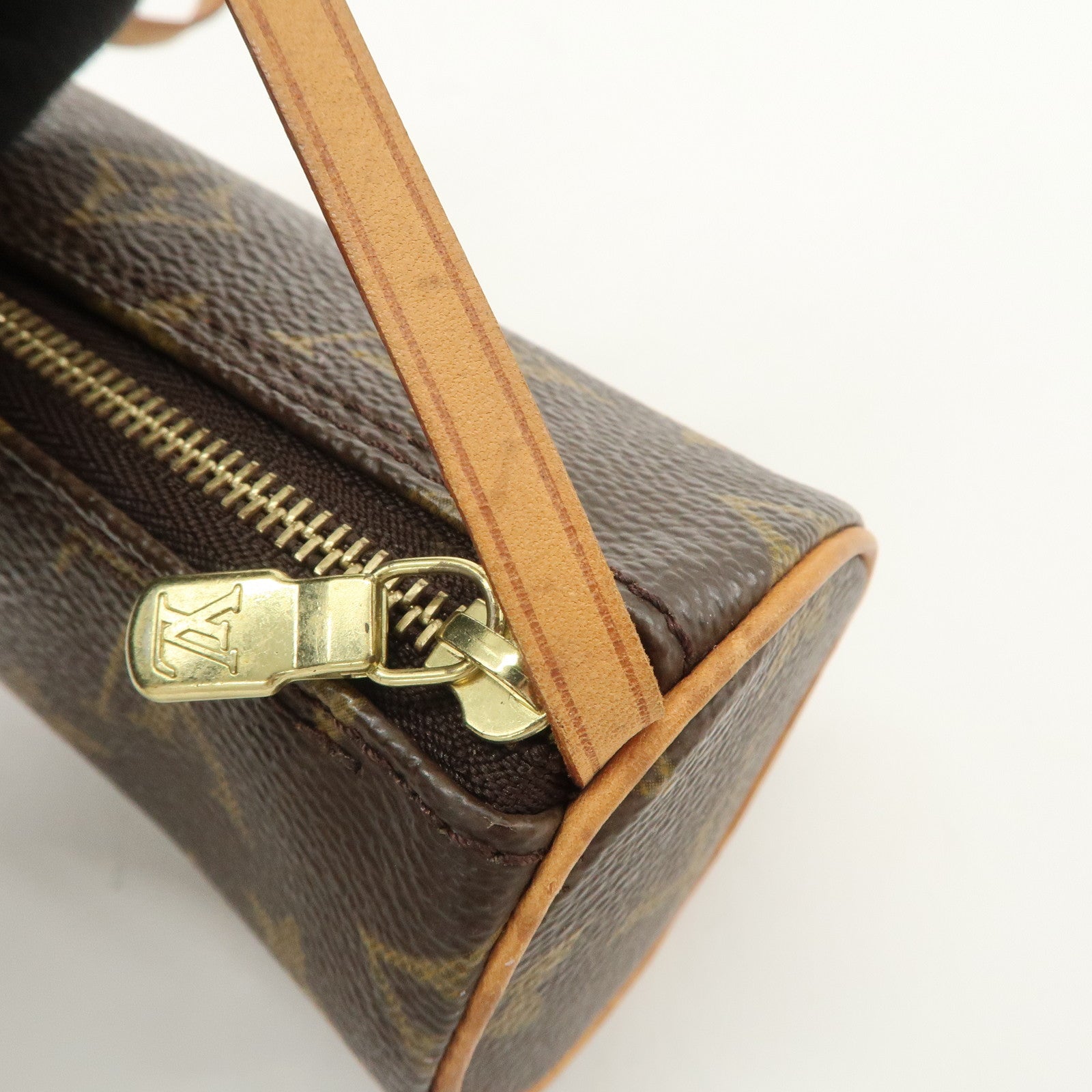 Louis Vuitton Monogram Mini Pouch for Papillon Bag New Style Brown