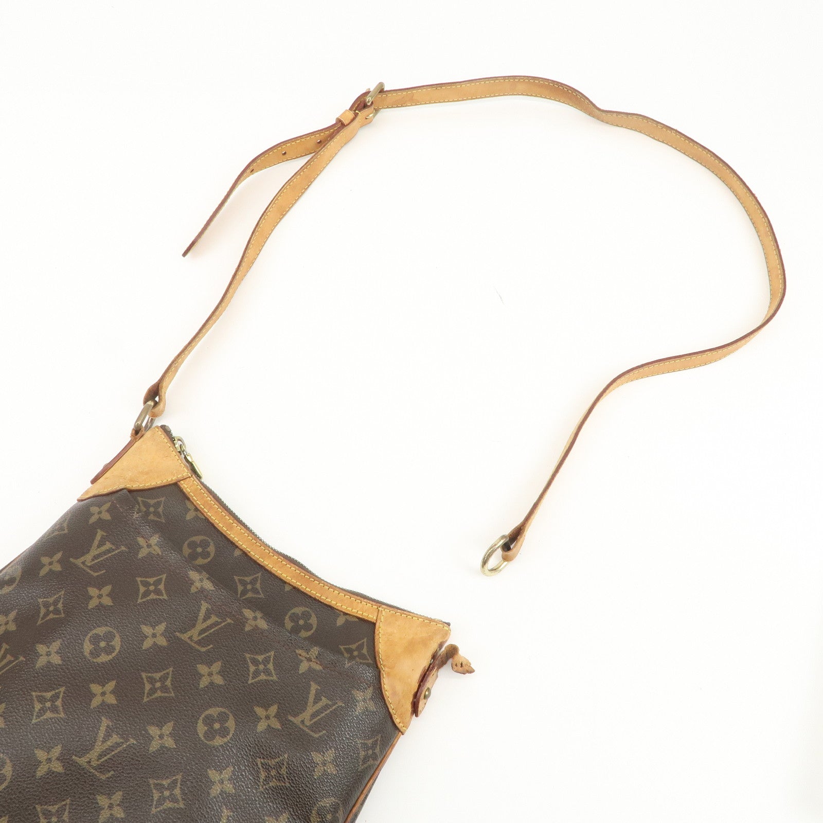 Louis Vuitton Monogram Odeon PM Shoulder Bag Brown M56390