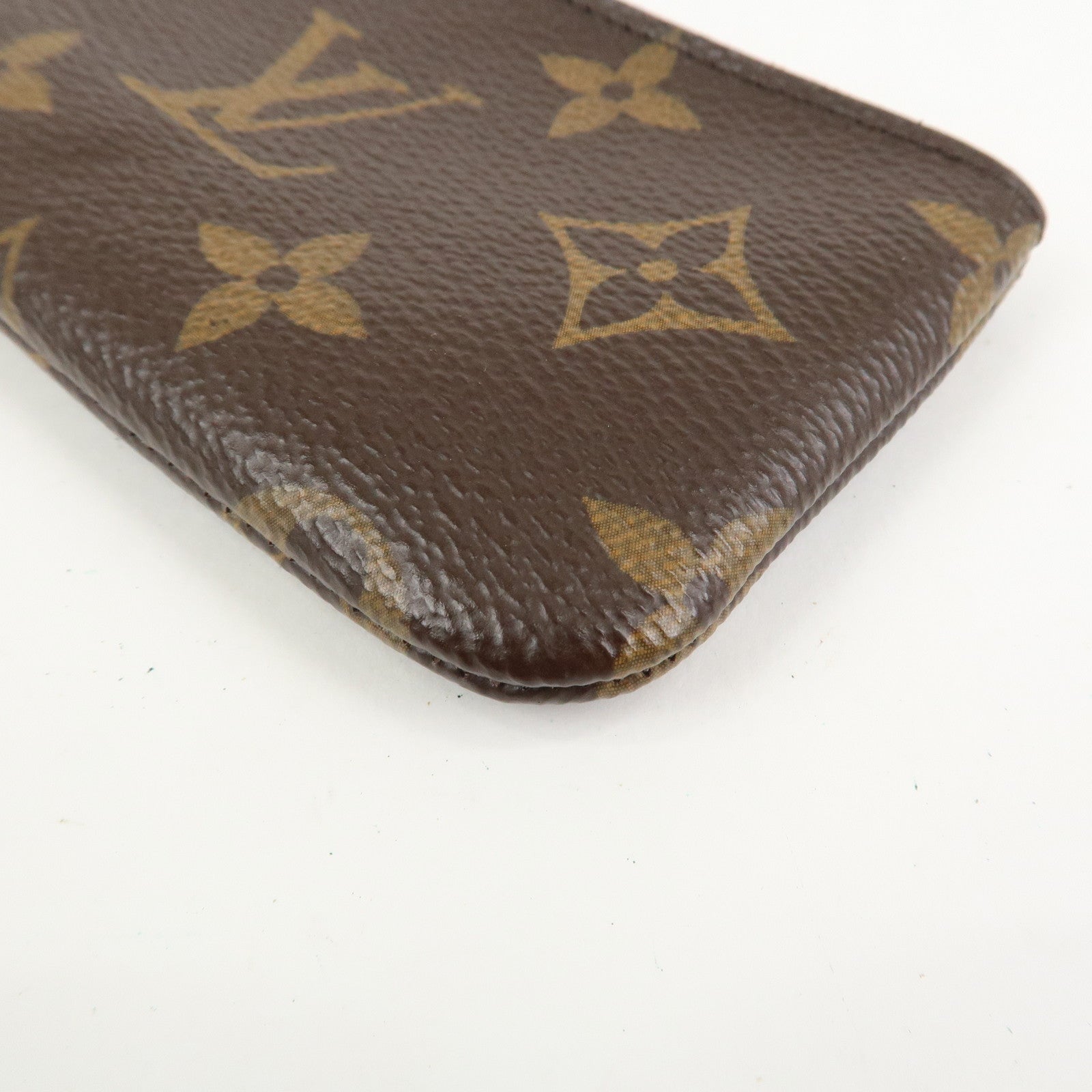 Louis Vuitton Monogram Pochette Cles Coin Case Key Case M62650