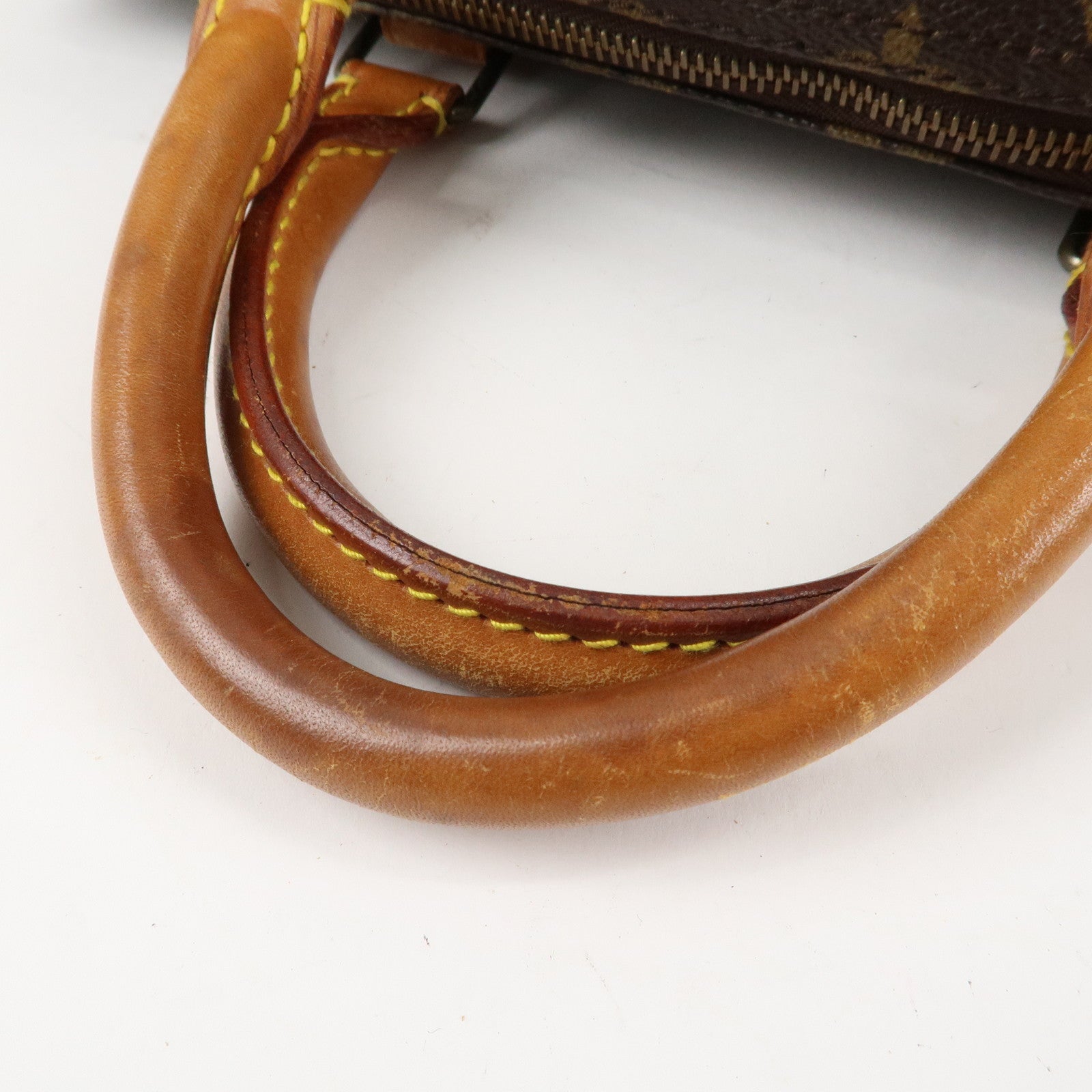 Louis Vuitton Monogram Speedy 30 Hand Bag Boston Bag M41526 Used