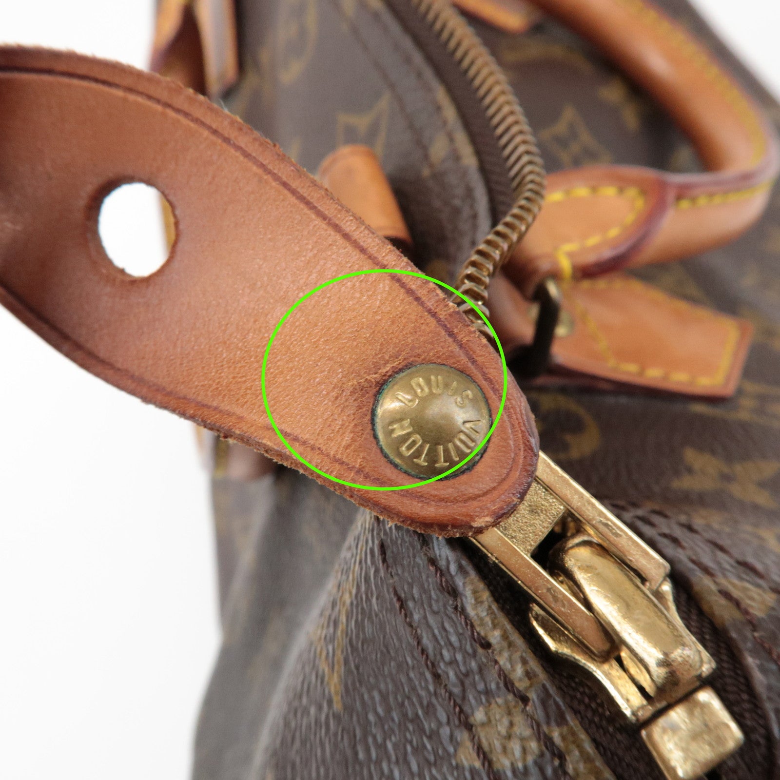 Louis Vuitton Monogram Speedy 30 Boston Bag Hand Bag Brown M41526