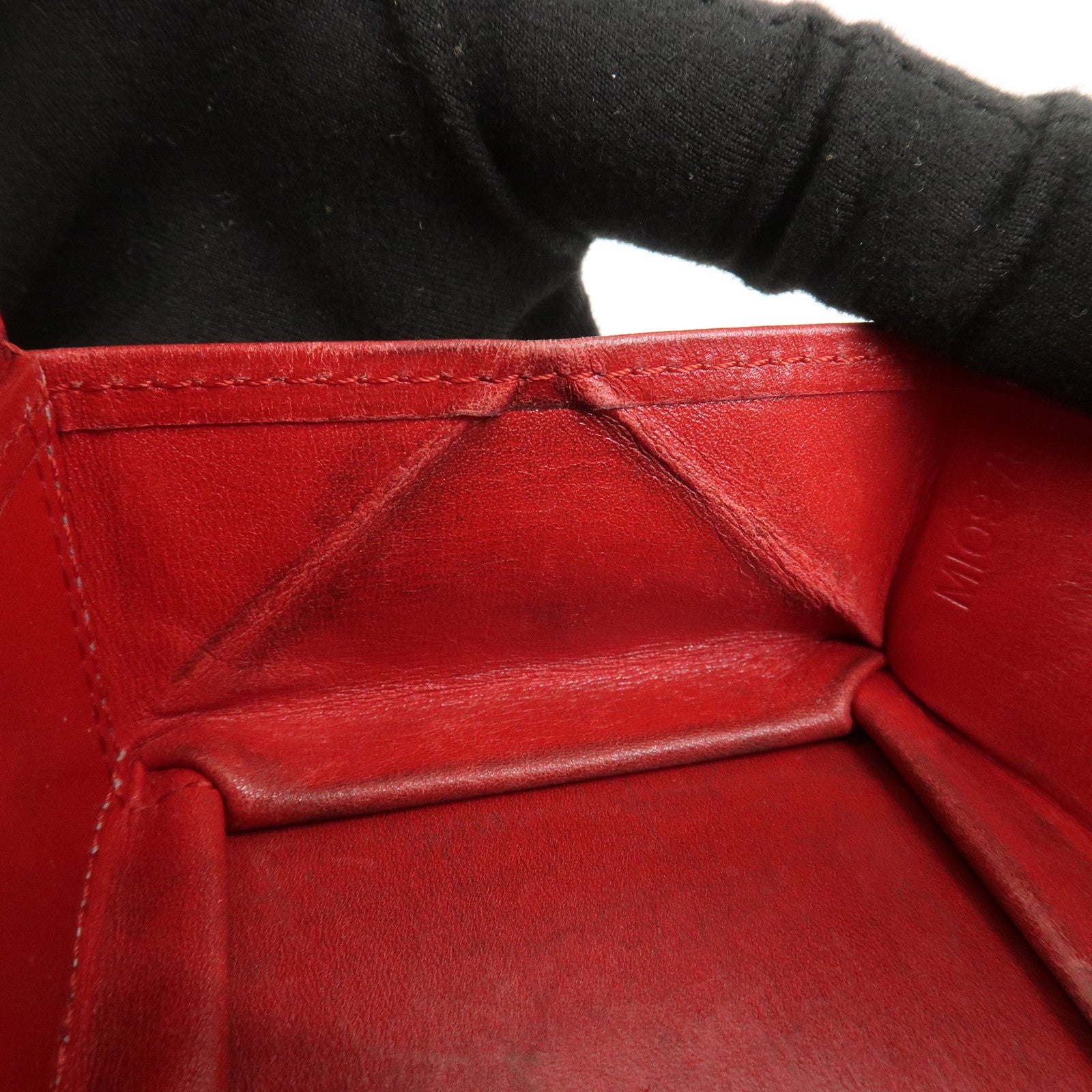 Louis Vuitton Epi Leather Porte Monnaie Boite Castilian Red M63697