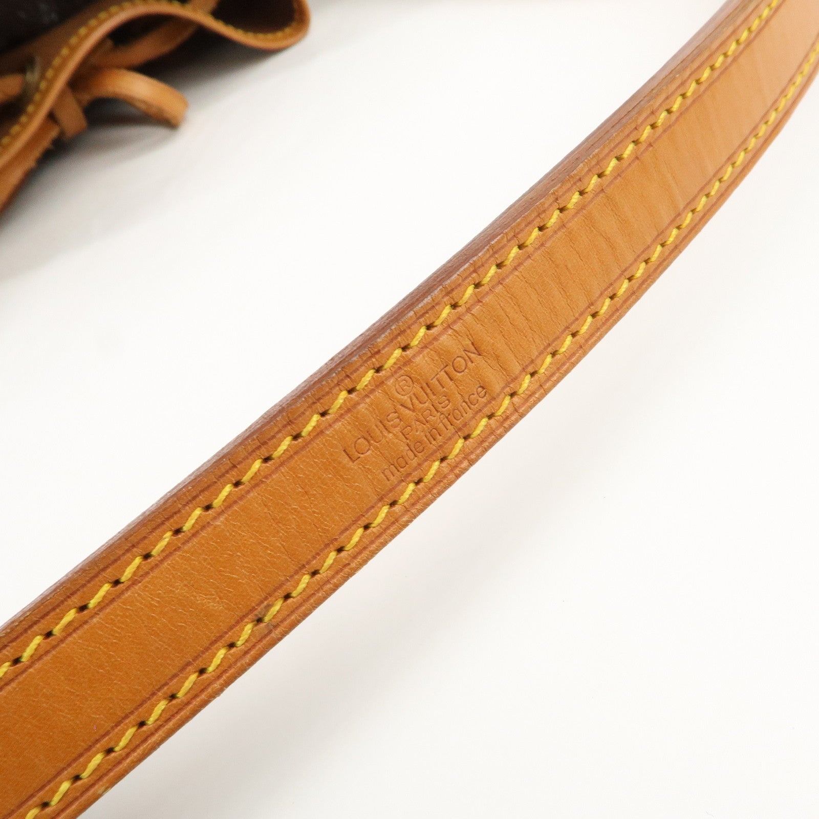 Louis Vuitton Monogram Petit Noe Shoulder Bag Brown M42226