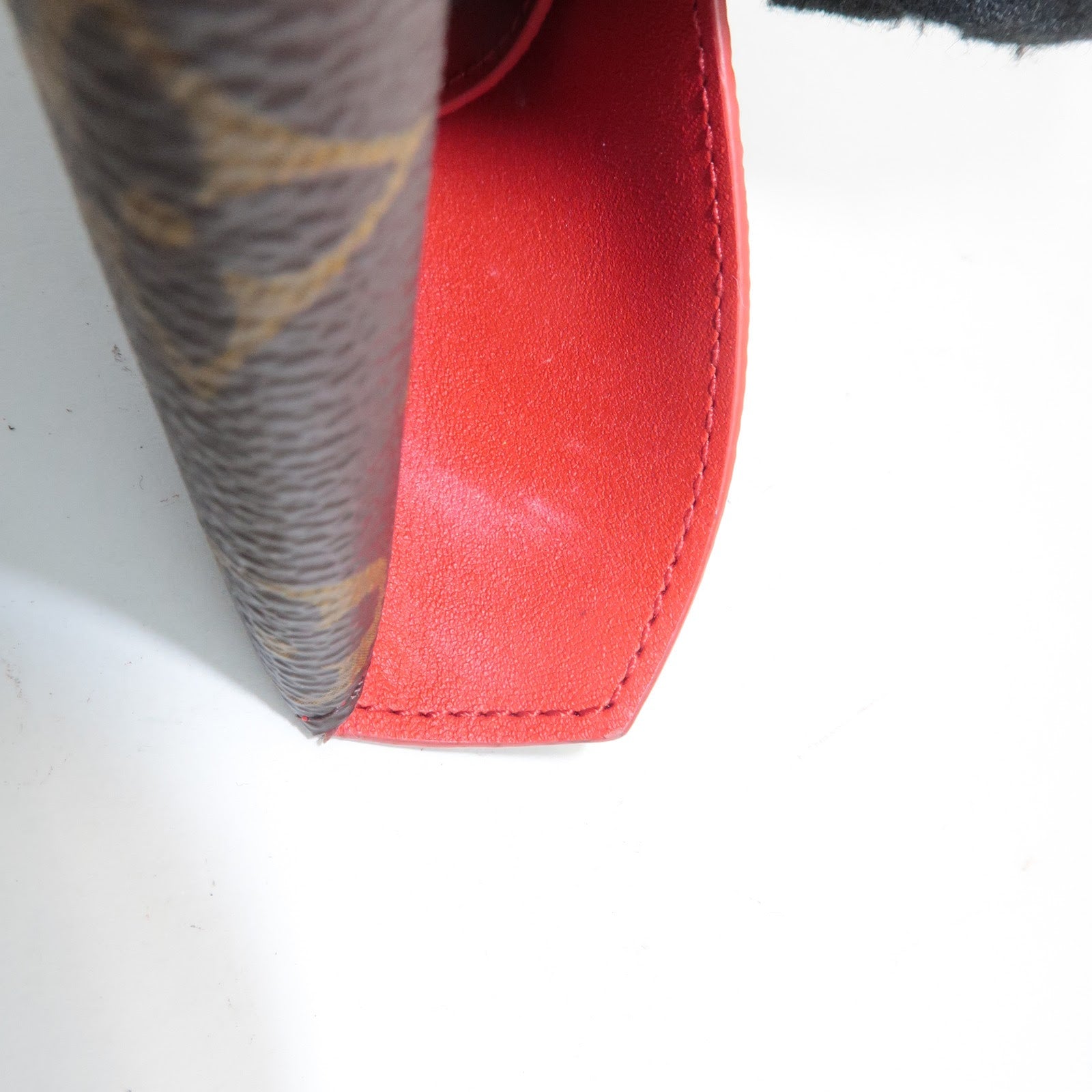 Louis Vuitton Monogram Pochette Kirigami Medium Size Pouch Brown M62034 Used