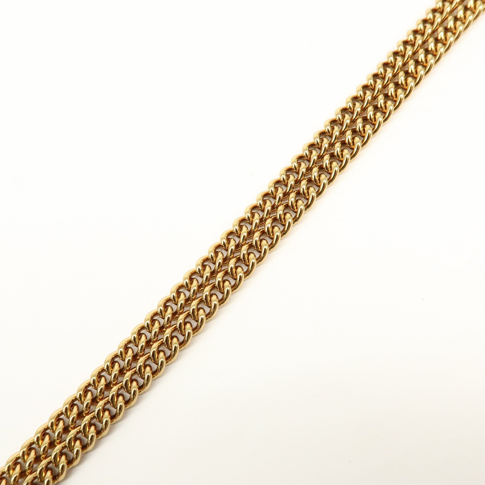 VERSACE Virtus Leather Chain Shoulder Bag Crossbody Bag Black