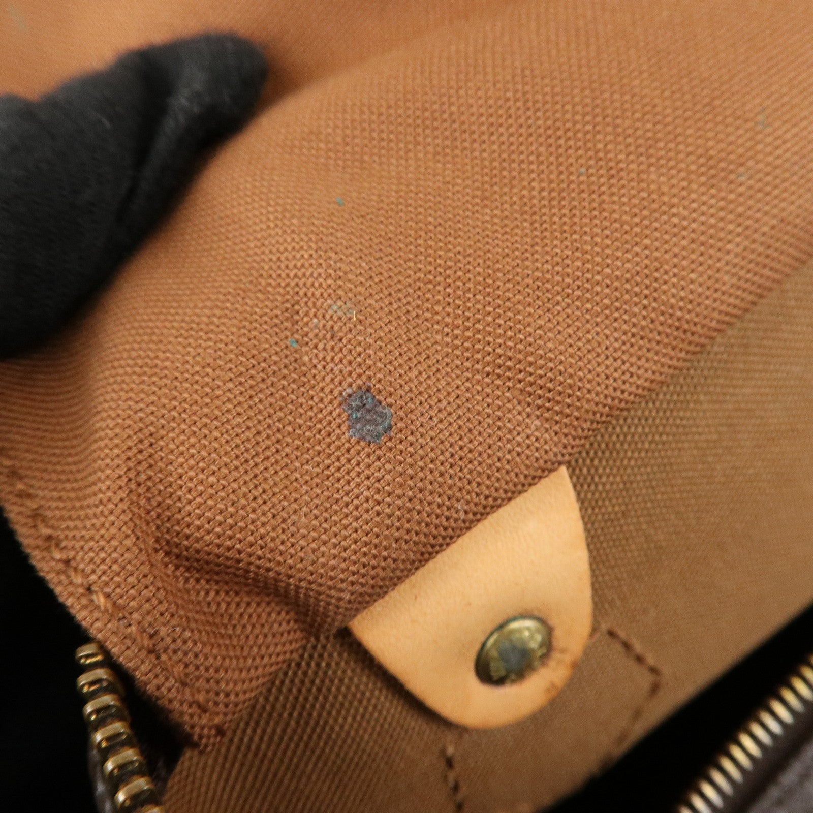 Louis Vuitton Monogram Speedy 35 Hand Bag Boston Bag Brown M41524