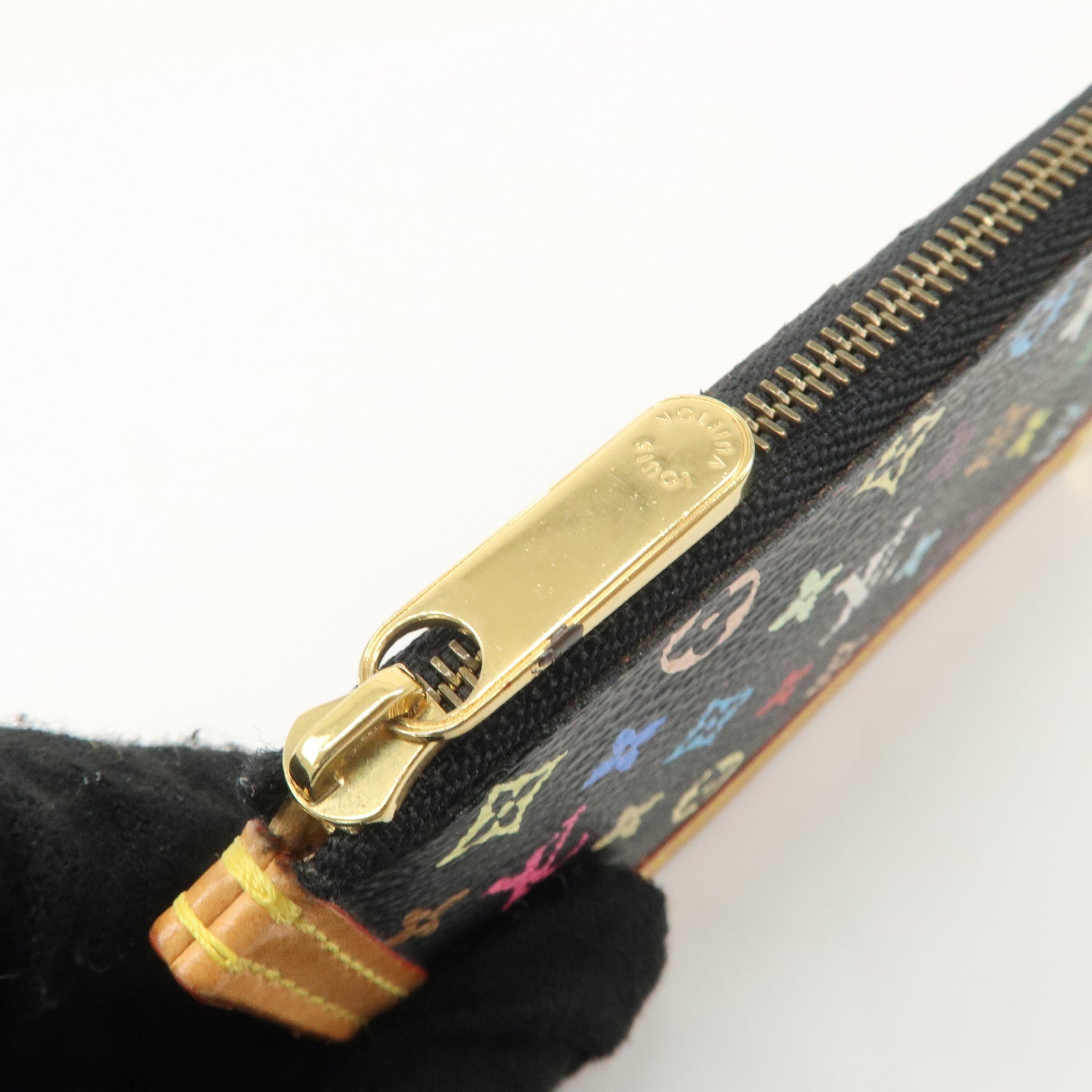 Louis Vuitton Monogram Multicolor Pochette Cles Coin Case M92654 Used