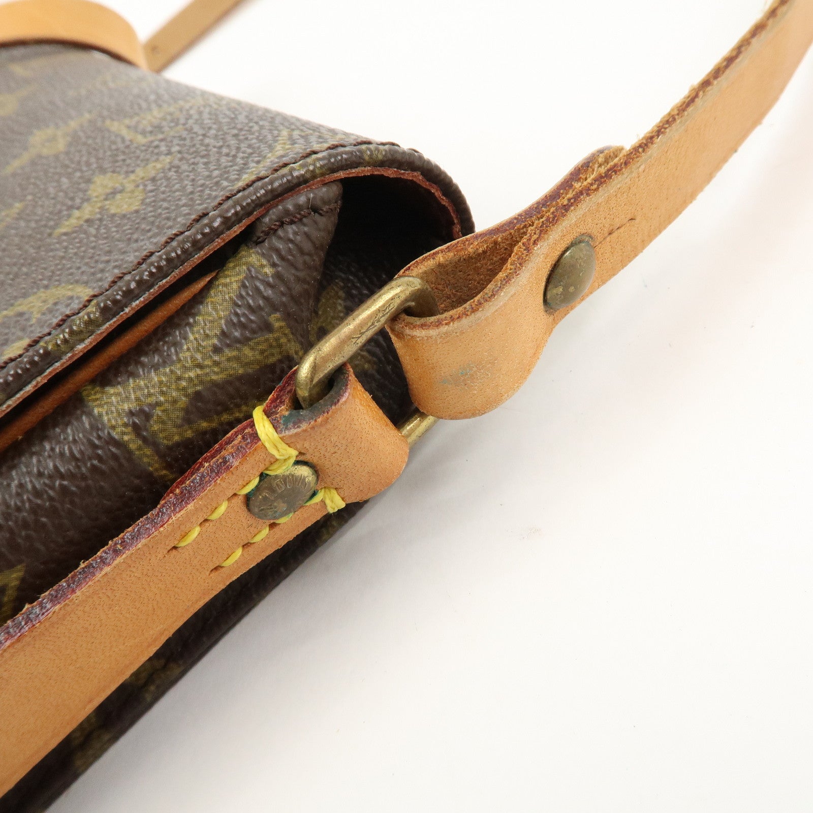 Louis Vuitton Monogram Mini Cartouchiere Shoulder Bag M51254