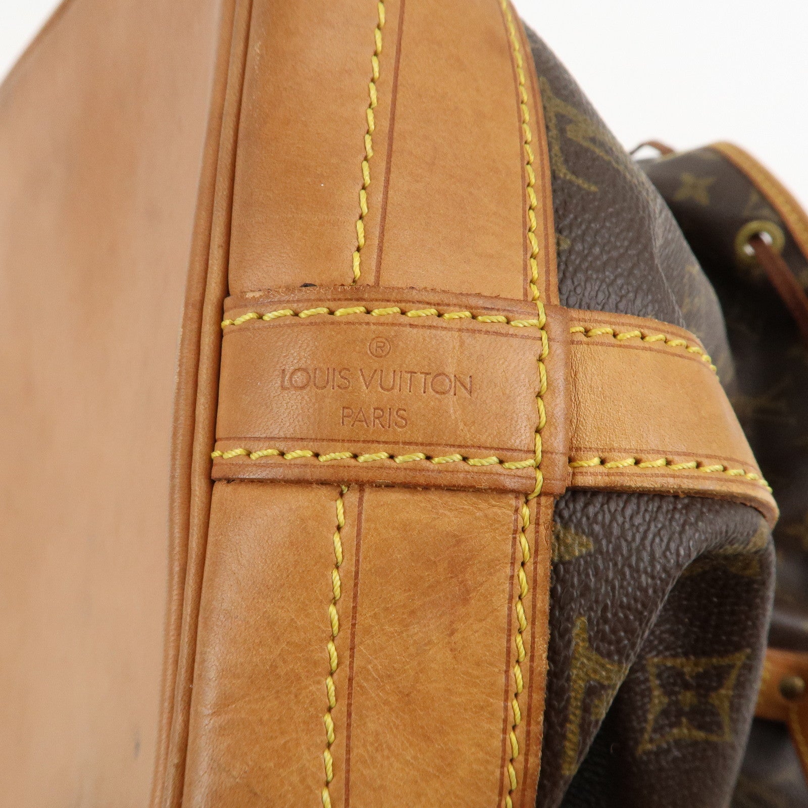 Louis Vuitton Monogram Noe Shoulder Bag Hand Bag Brown M42224