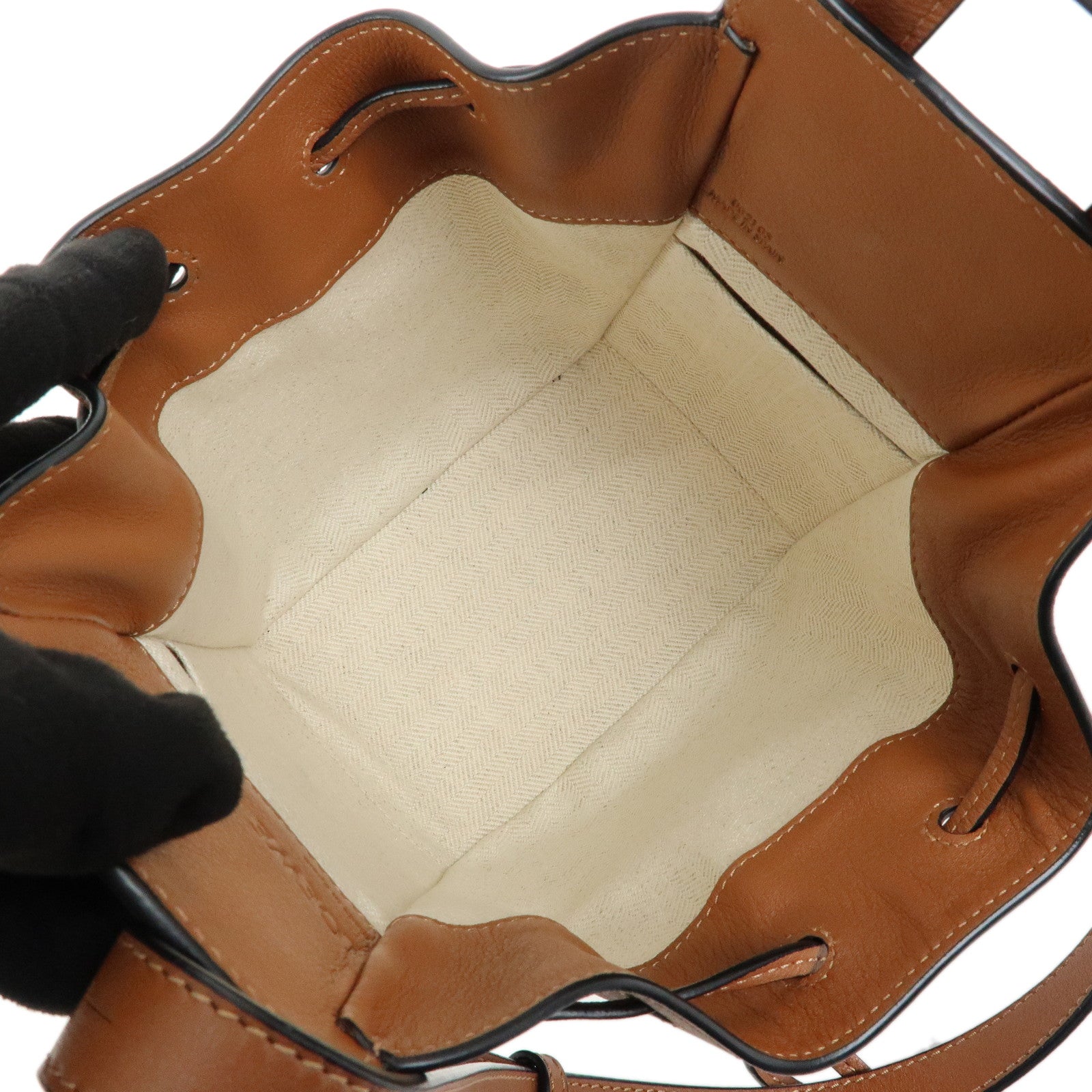 LOEWE Anagram Soft Grain Calf Hammock Mini 2Way Hand Shoulder Bag