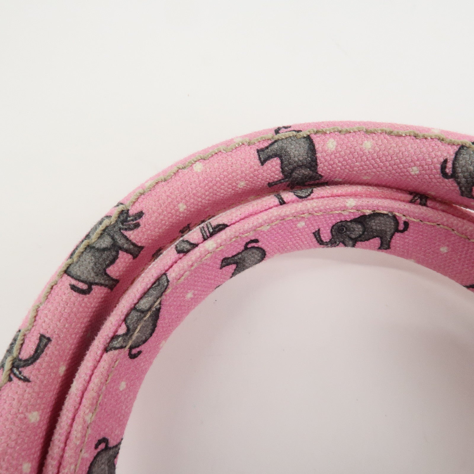 PRADA Canapa Mini Canvas Elephant 2Way Bag Shoulder Bag 1BG439