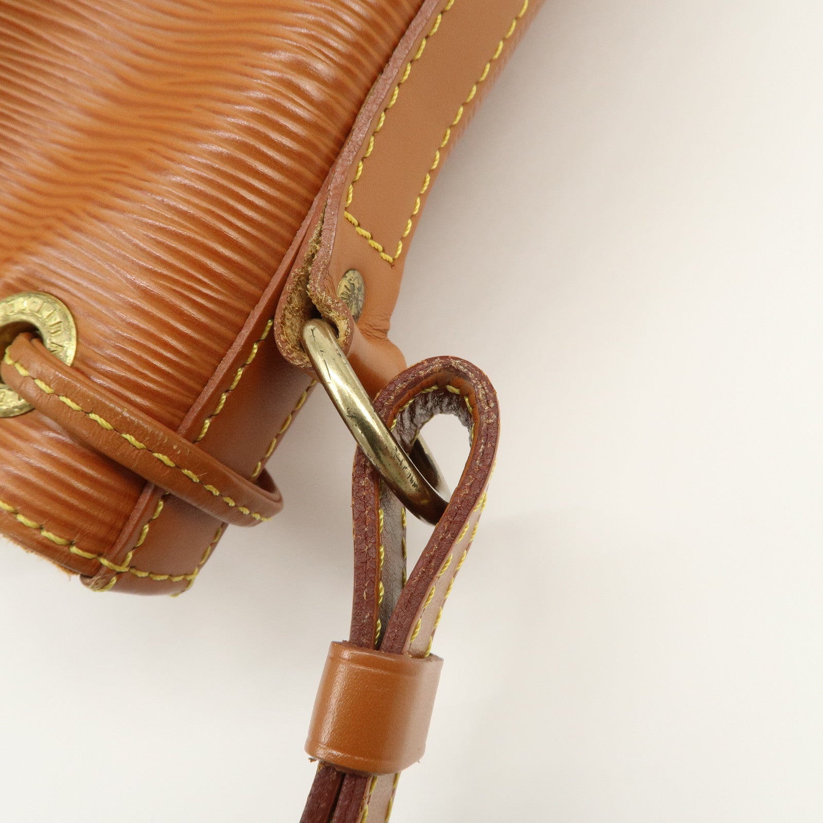 Louis Vuitton Epi Leather Petit Noe Shoulder Bag Zipang Gold M44108