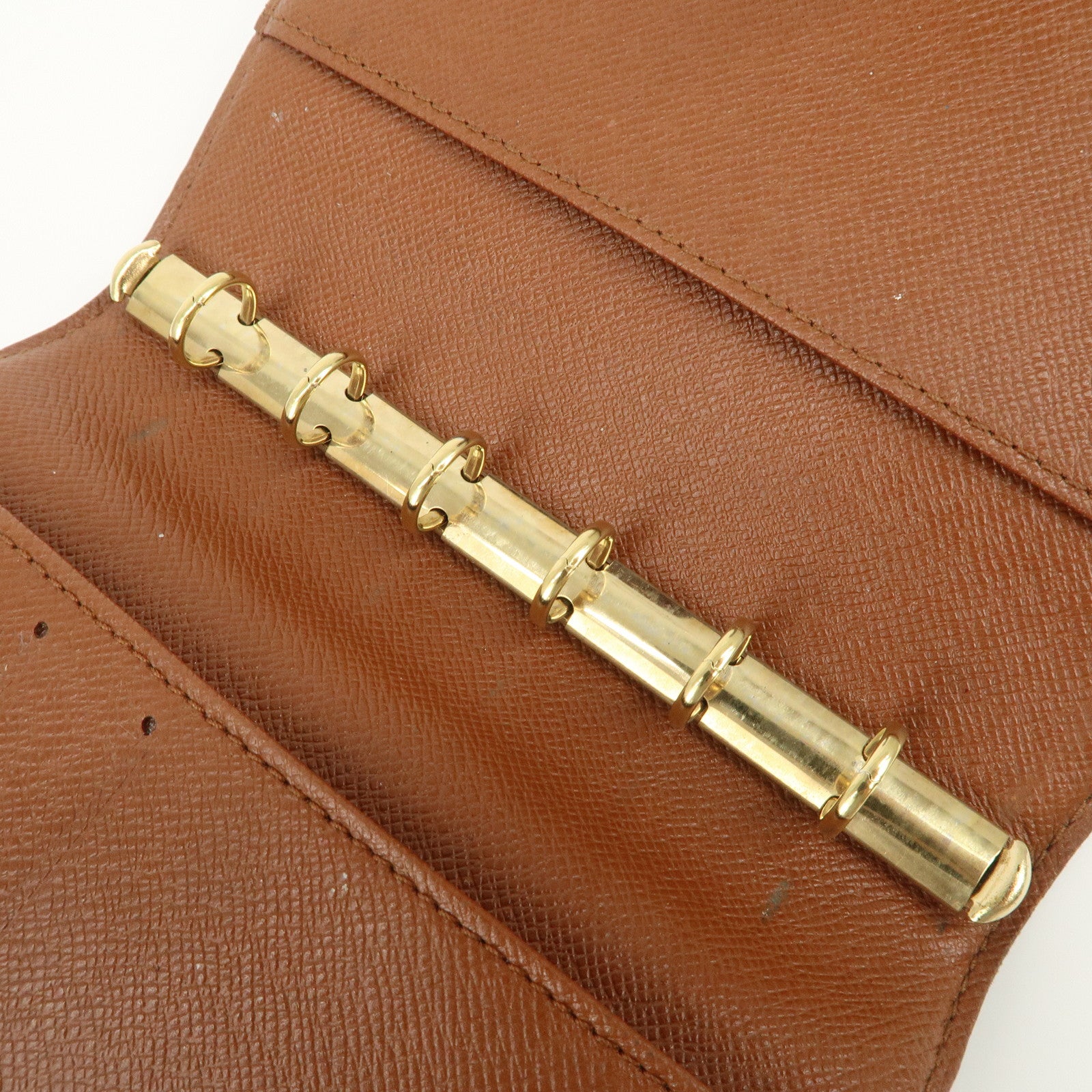 Louis Vuitton Monogram Canvas Agenda PM Planner Cover Brown R20005