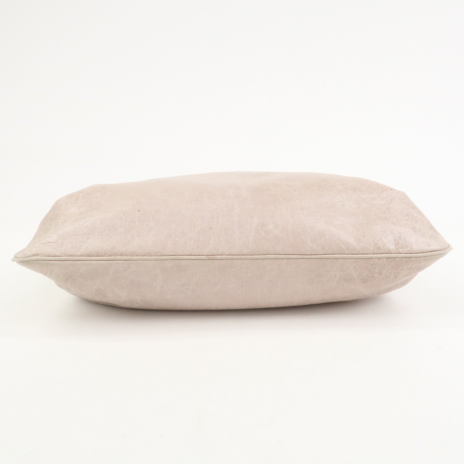 MIU MIU Logo Leather  2Way Bag Hand Bag Shoulder Bag Ivory